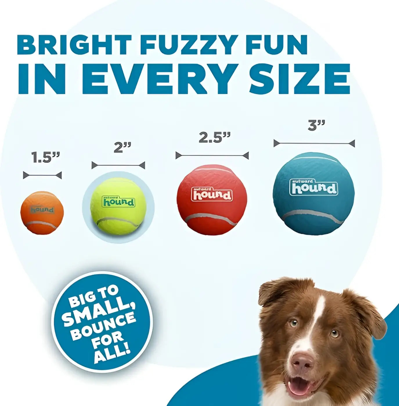 The Ball Depot : Outward Hound Squeaker Ballz 8-Pack