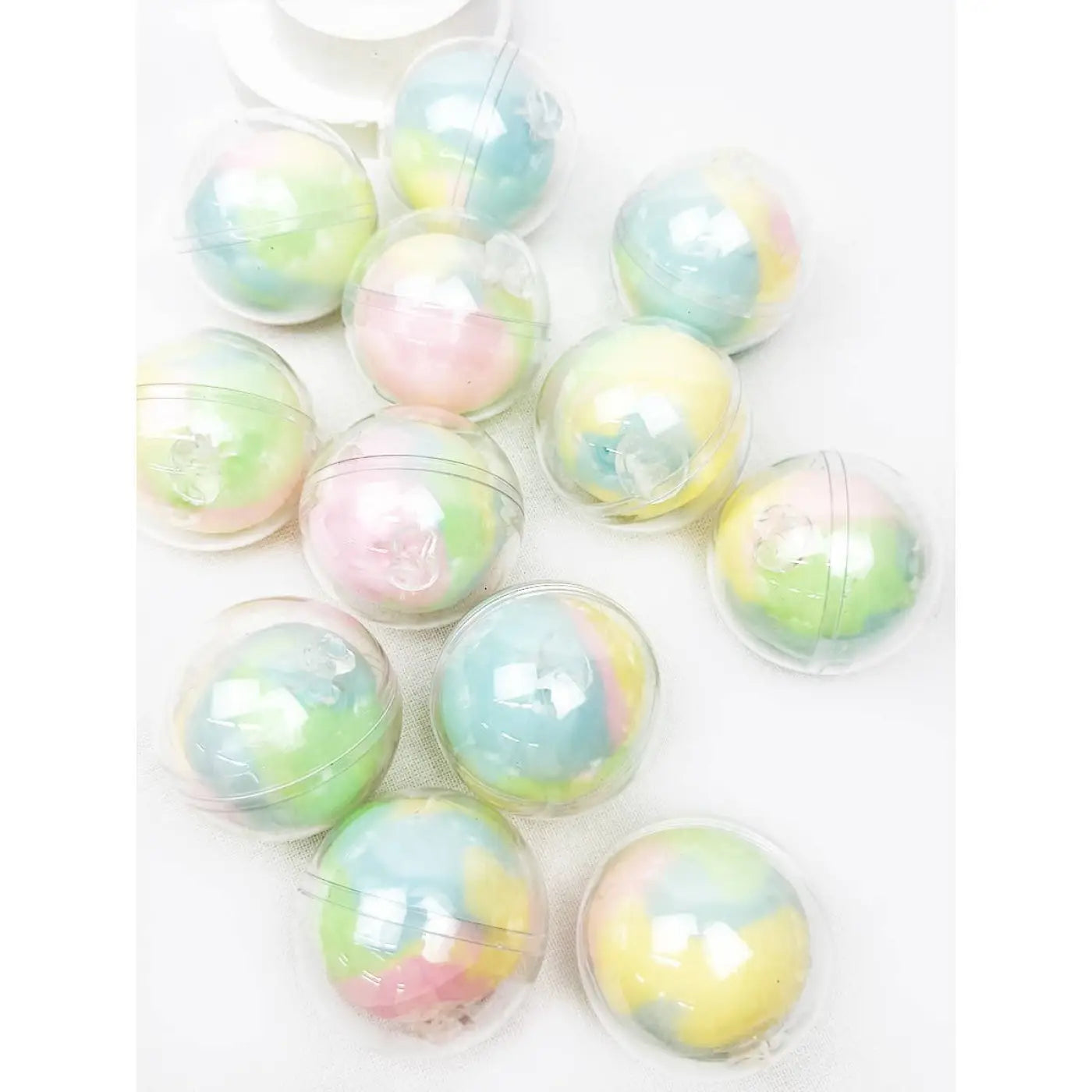 Love and Repeat squish ball: Pastel Wax Cracking Crispy Stress Ball