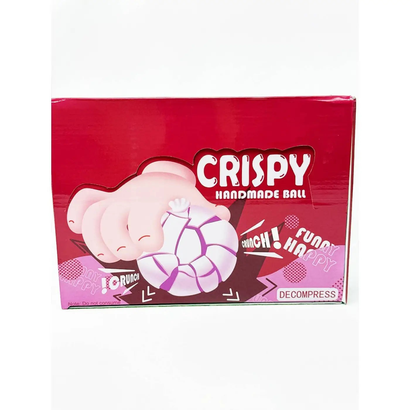 Love and Repeat squish ball: Pastel Wax Cracking Crispy Stress Ball