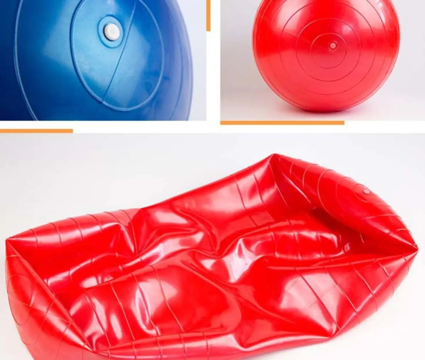 The Ball Depot yoga ball: Peanut Yoga Ball