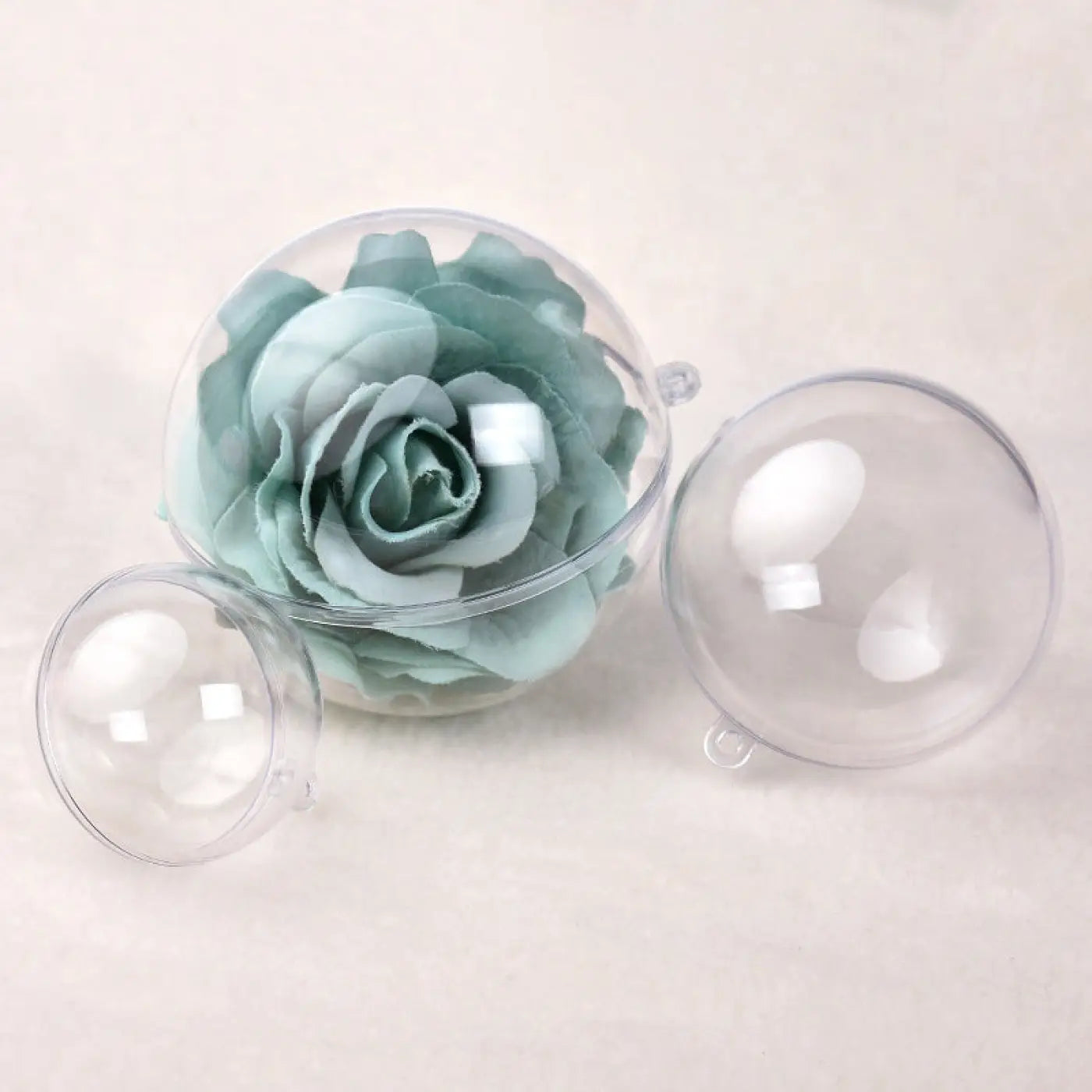 The Ball Depot transparent balls: Pendant transparent colored balls