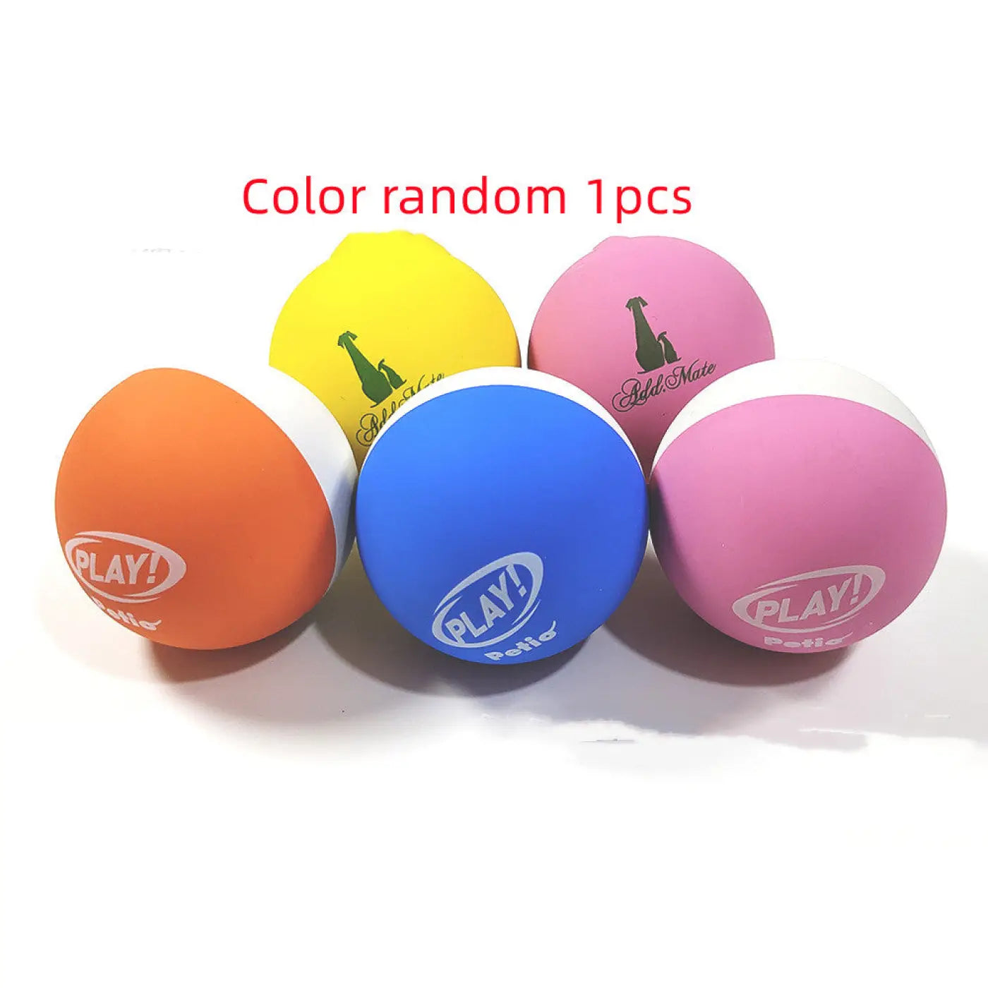The Ball Depot Pet Toys: Pet Rubber Two-color Hollow Ball