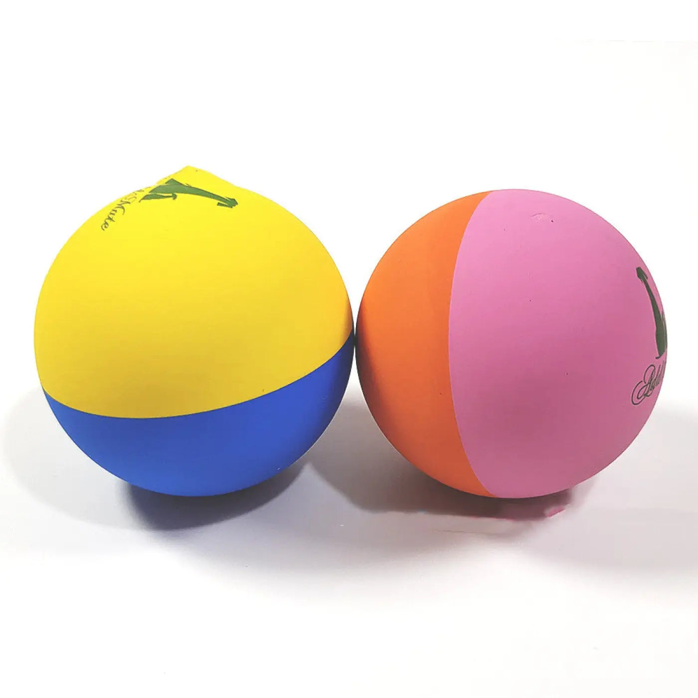 The Ball Depot Pet Toys: Pet Rubber Two-color Hollow Ball