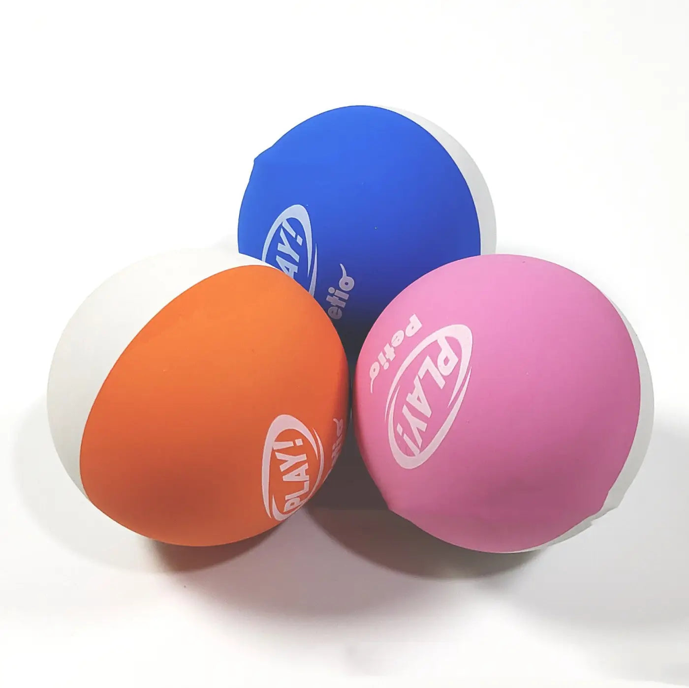 The Ball Depot Pet Toys: Pet Rubber Two-color Hollow Ball