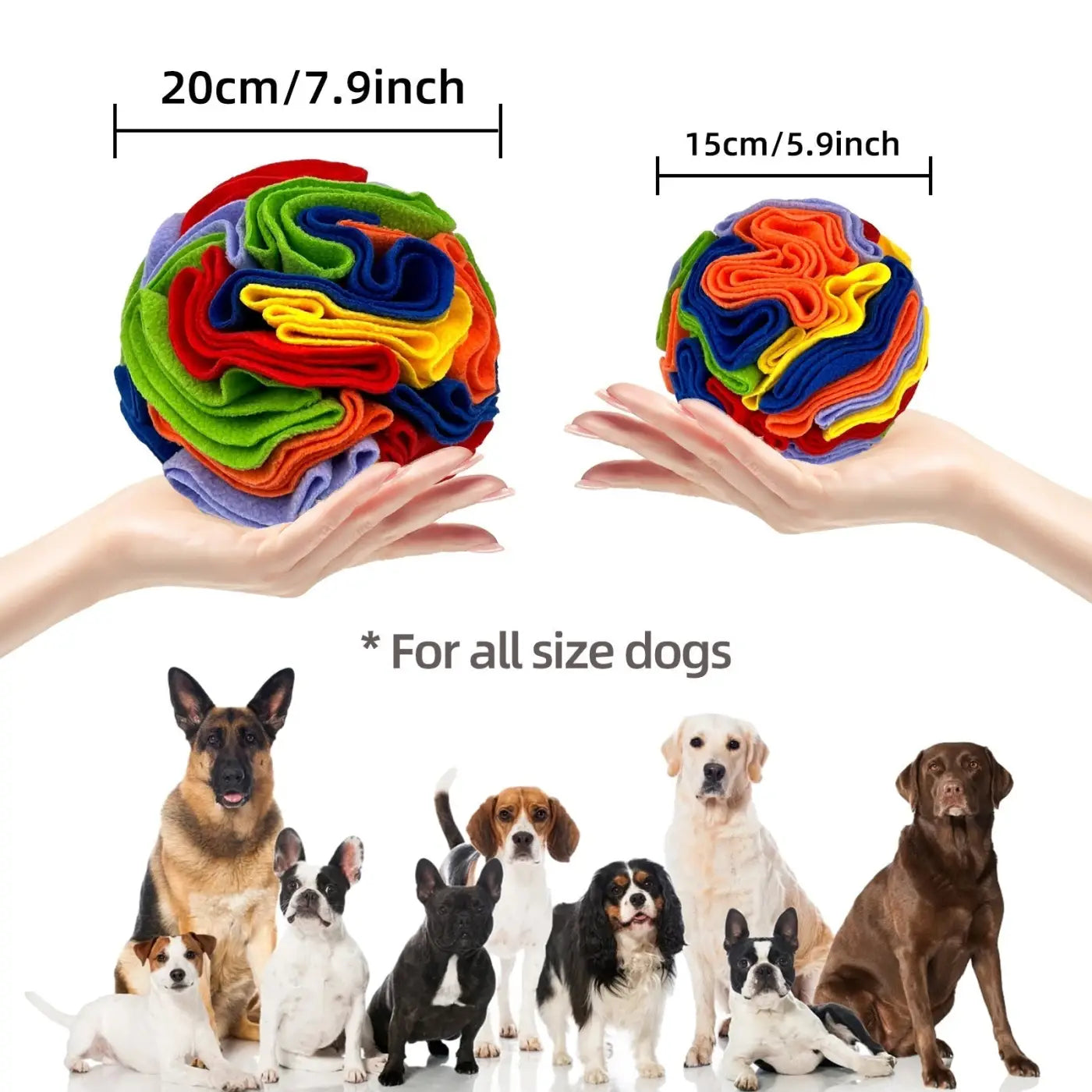 The Ball Depot Cat Balls: Pet Sniffing Toy Ball