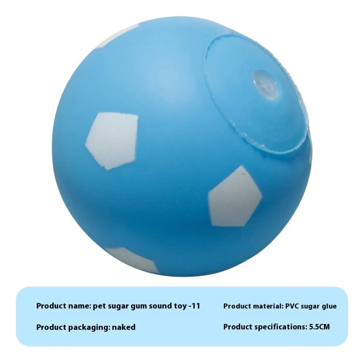 The Ball Depot dog ball: Pet Sound Rubber Simulation Bite-resistant Ball
