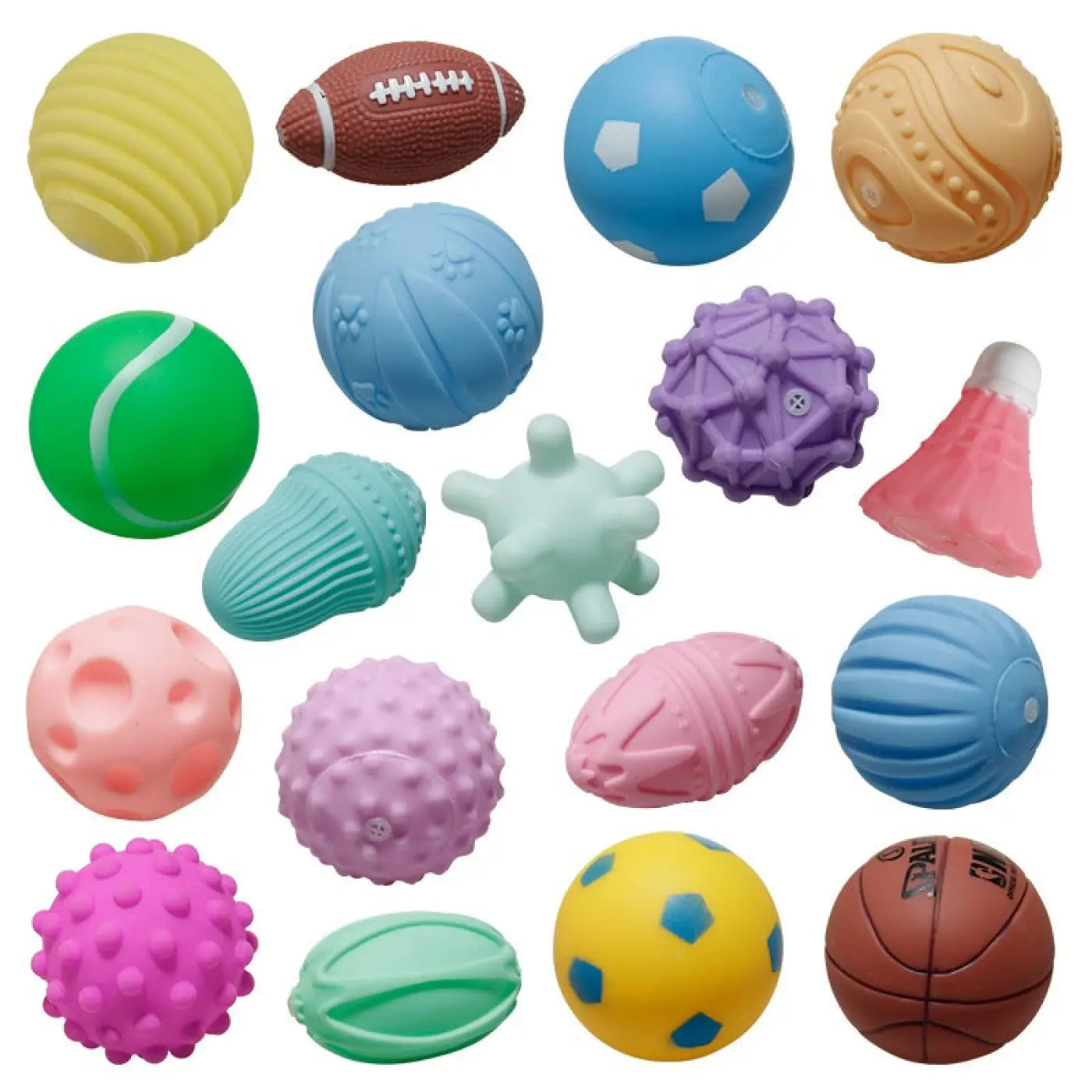 The Ball Depot dog ball: Pet Sound Rubber Simulation Bite-resistant Ball