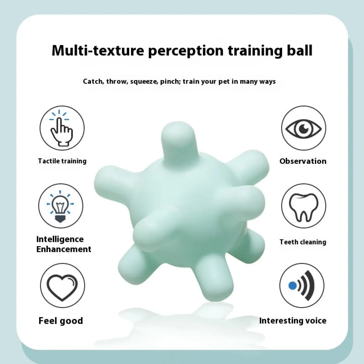 The Ball Depot dog ball: Pet Sound Rubber Simulation Bite-resistant Ball