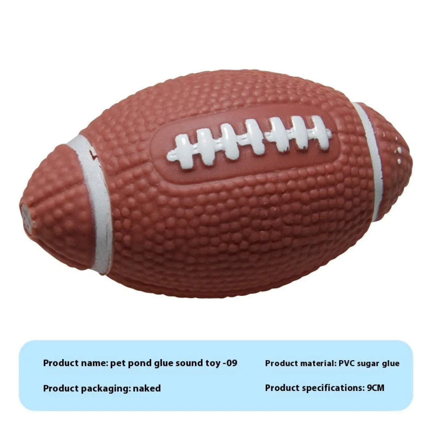 The Ball Depot dog ball: Pet Sound Rubber Simulation Bite-resistant Ball