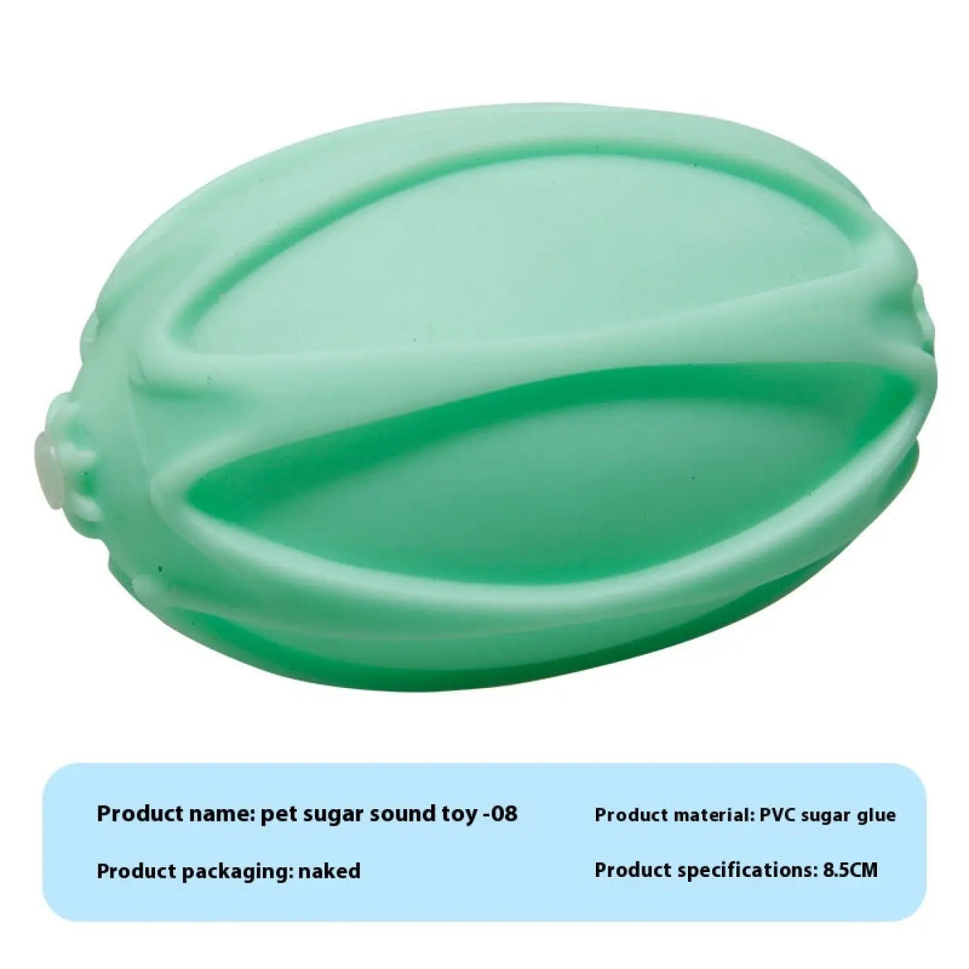 The Ball Depot dog ball: Pet Sound Rubber Simulation Bite-resistant Ball