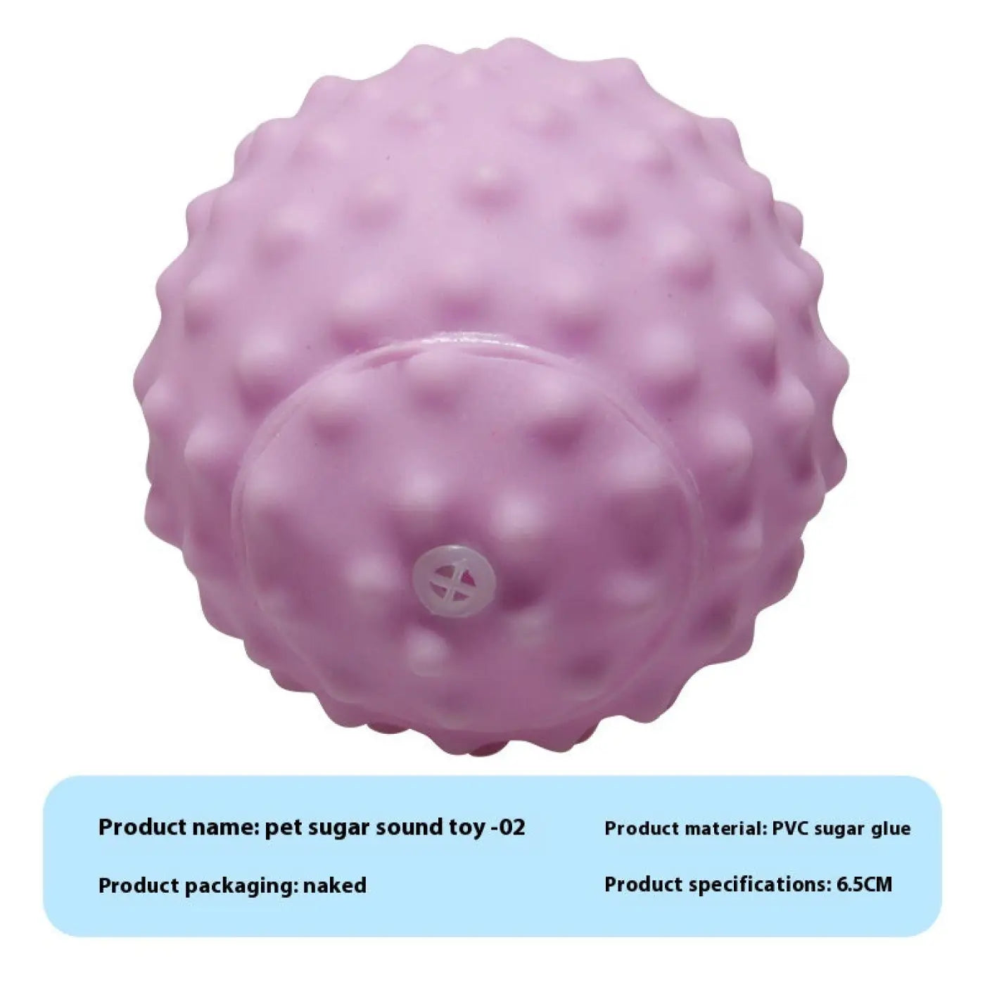 The Ball Depot dog ball: Pet Sound Rubber Simulation Bite-resistant Ball