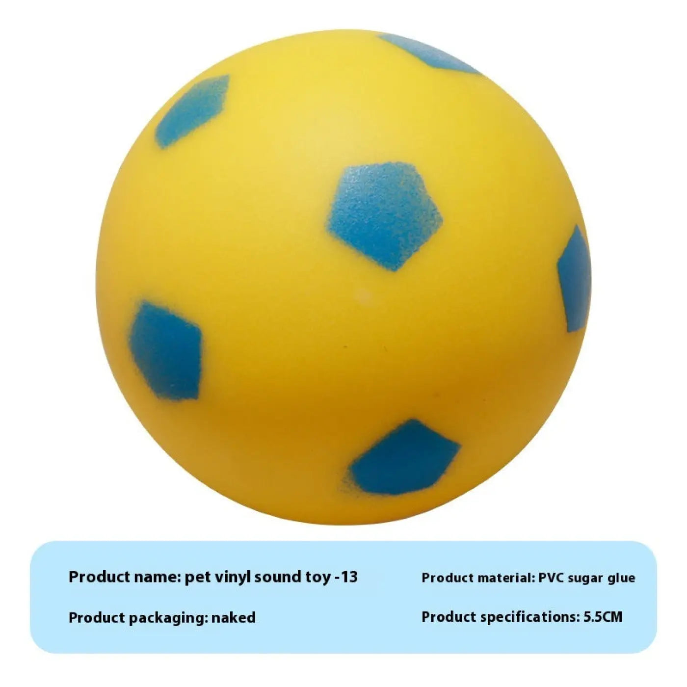 The Ball Depot dog ball: Pet Sound Rubber Simulation Bite-resistant Ball