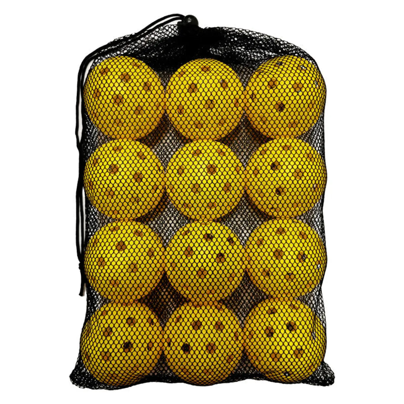 The Ball Depot picket balls: Plastic Pickleball Weifu Holed Balls