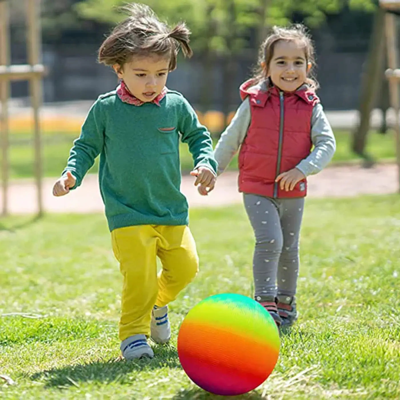 The Ball Depot : Playground Rainbow Kickballs