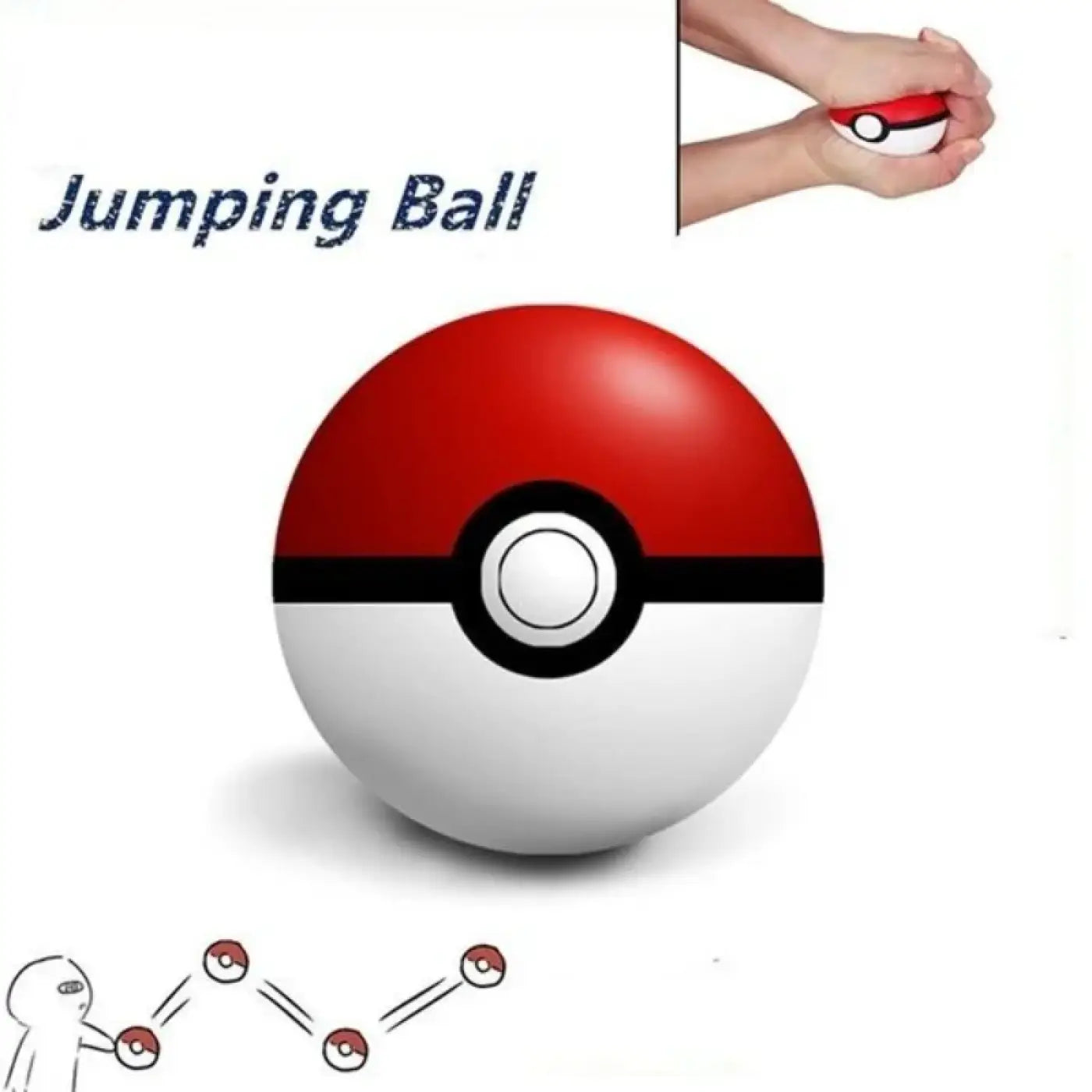 The Ball Depot bounce ball: Pokemon Anime Poke Bouncing Ball