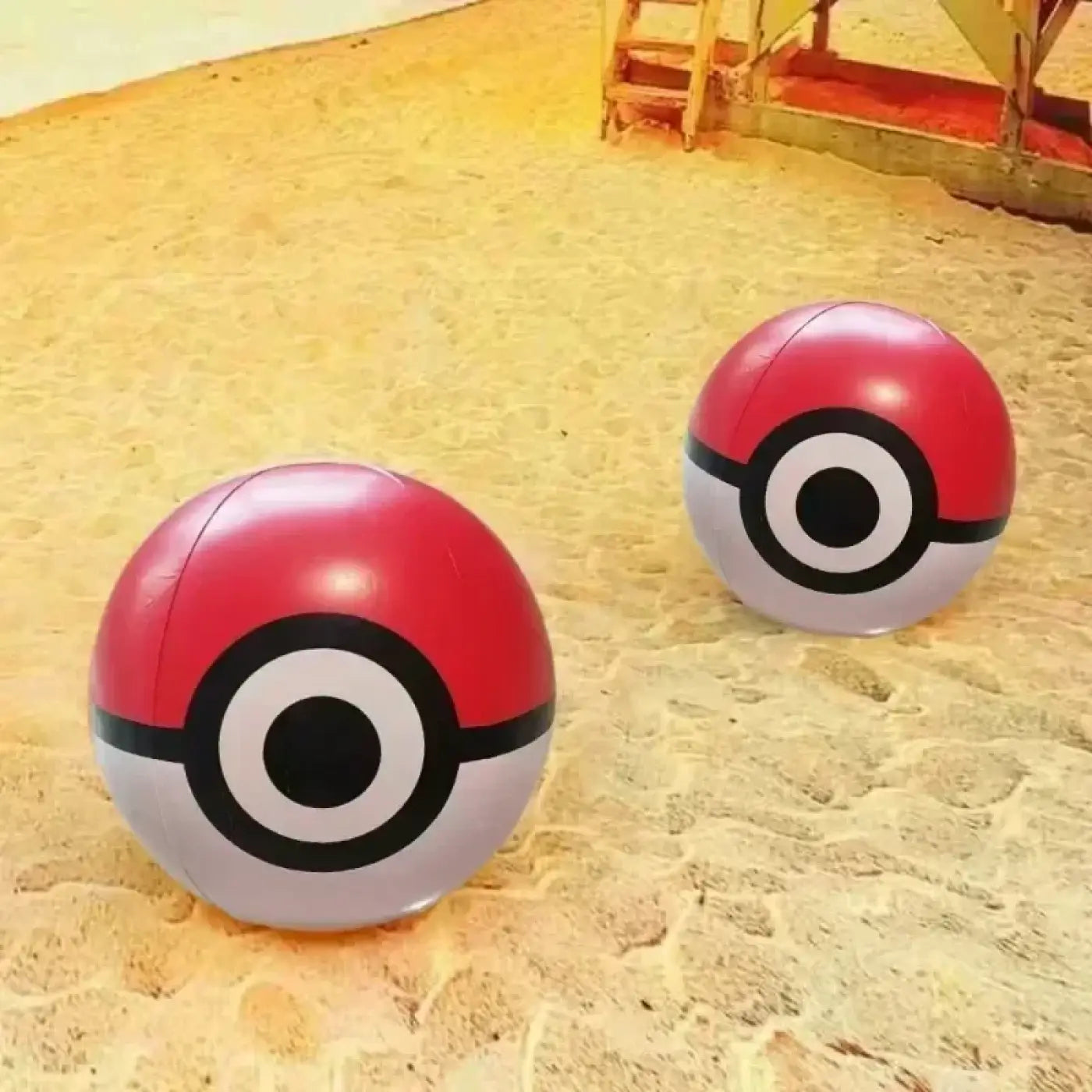 The Ball Depot beach ball: Pokemon Inflatable Beach Ball