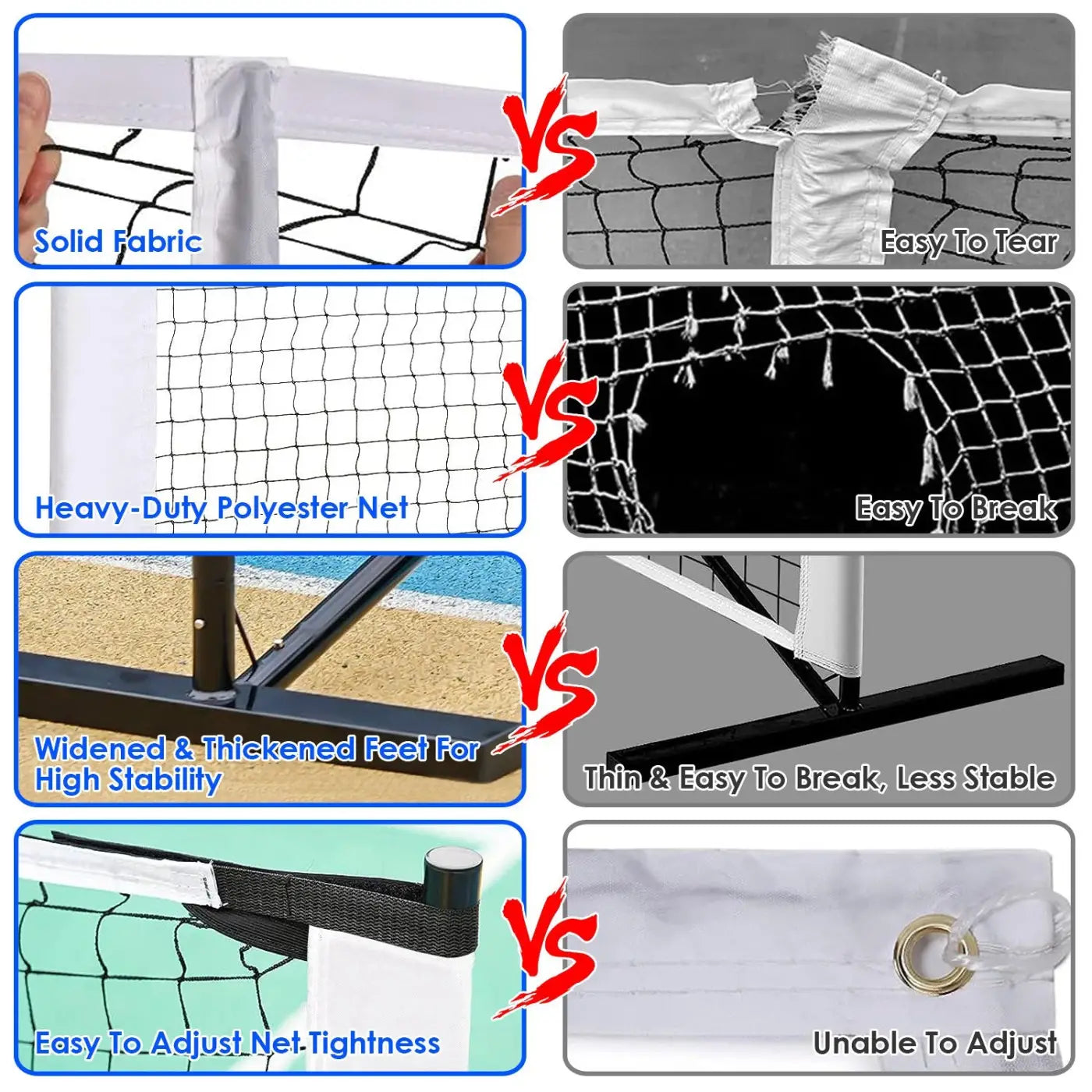The Ball Depot ball game set: Portable Pickleball Net Set