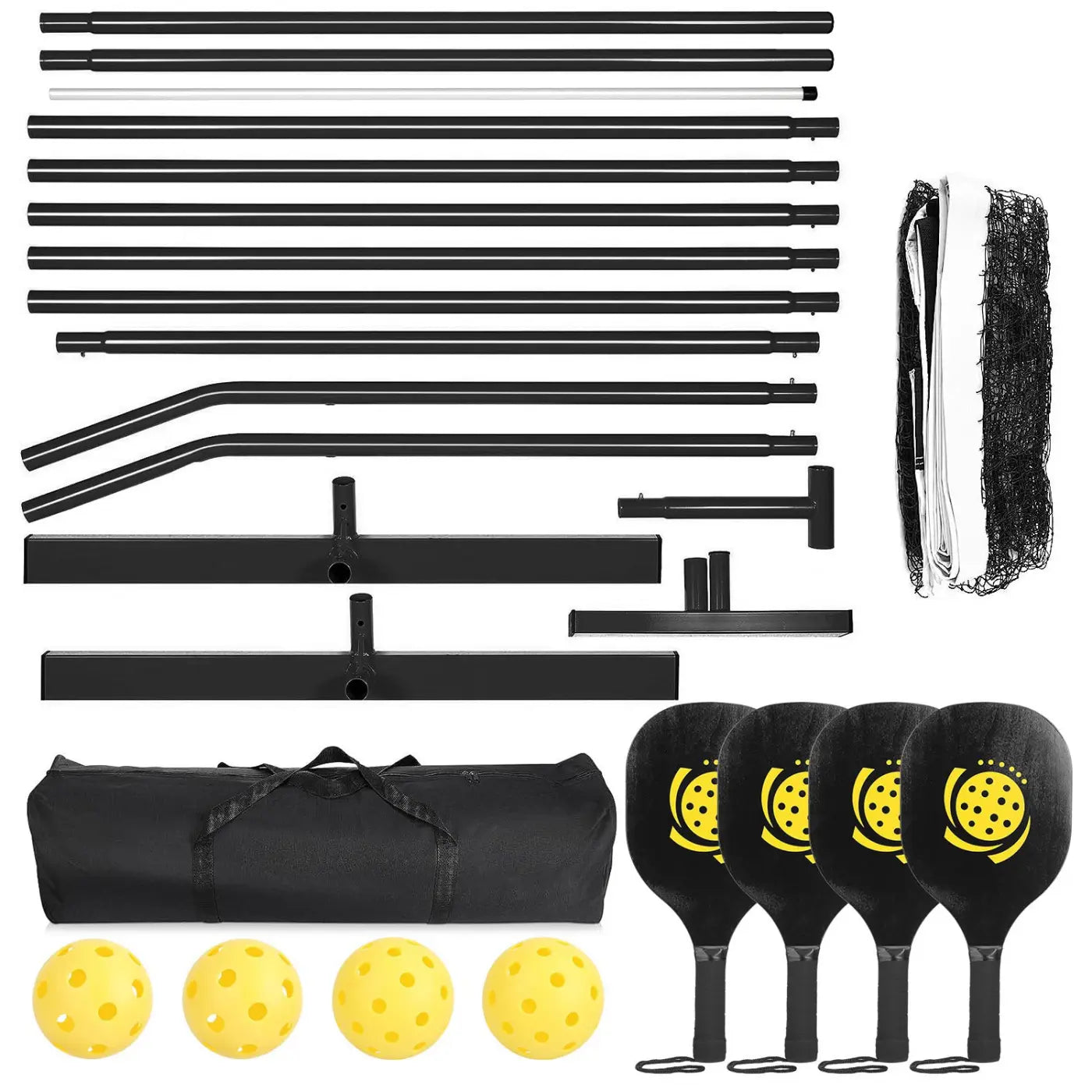 The Ball Depot ball game set: Portable Pickleball Net Set