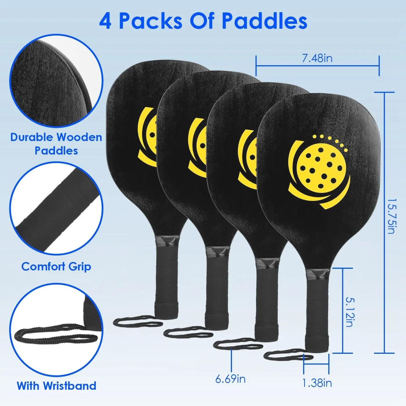 The Ball Depot ball game set: Portable Pickleball Net Set