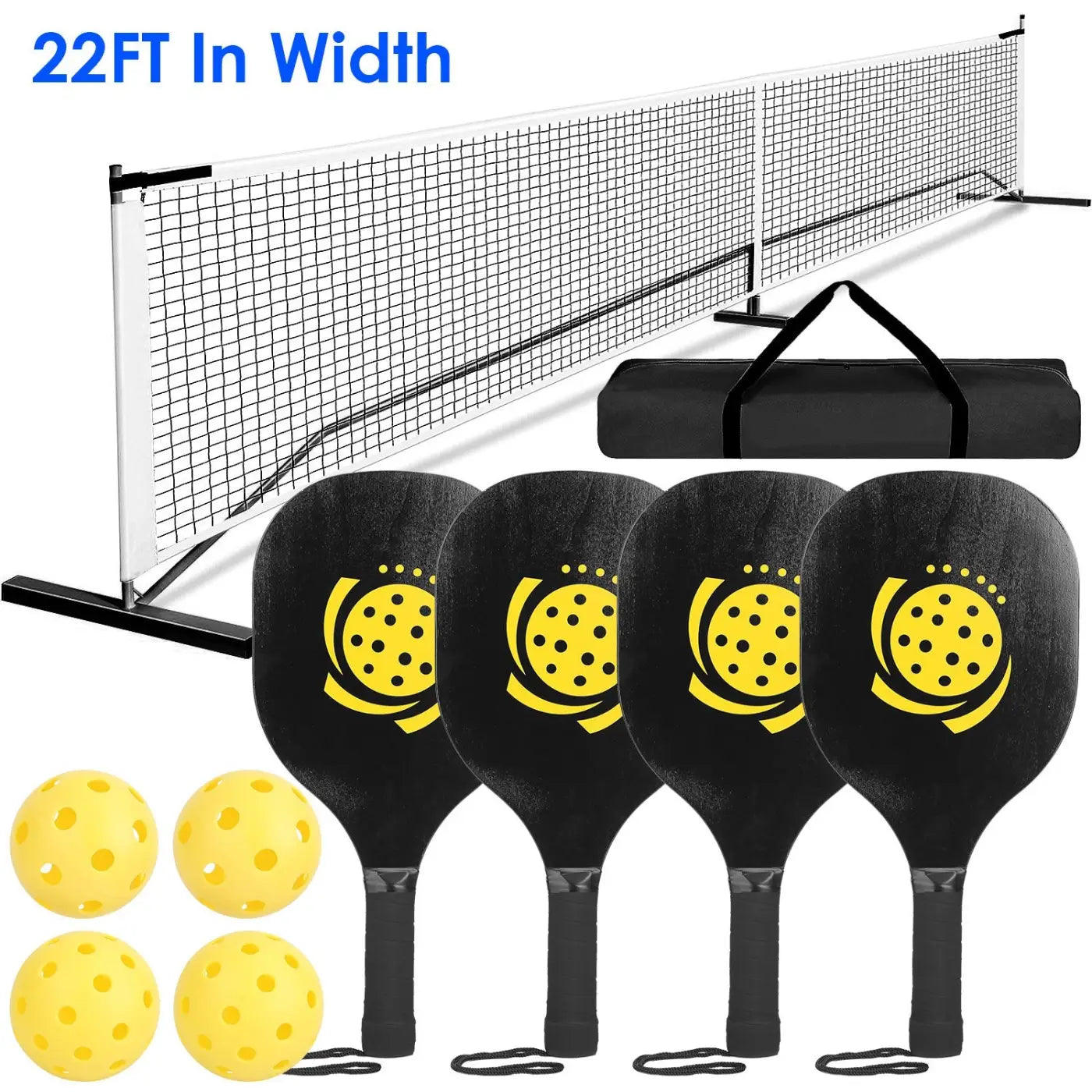 The Ball Depot ball game set: Portable Pickleball Net Set