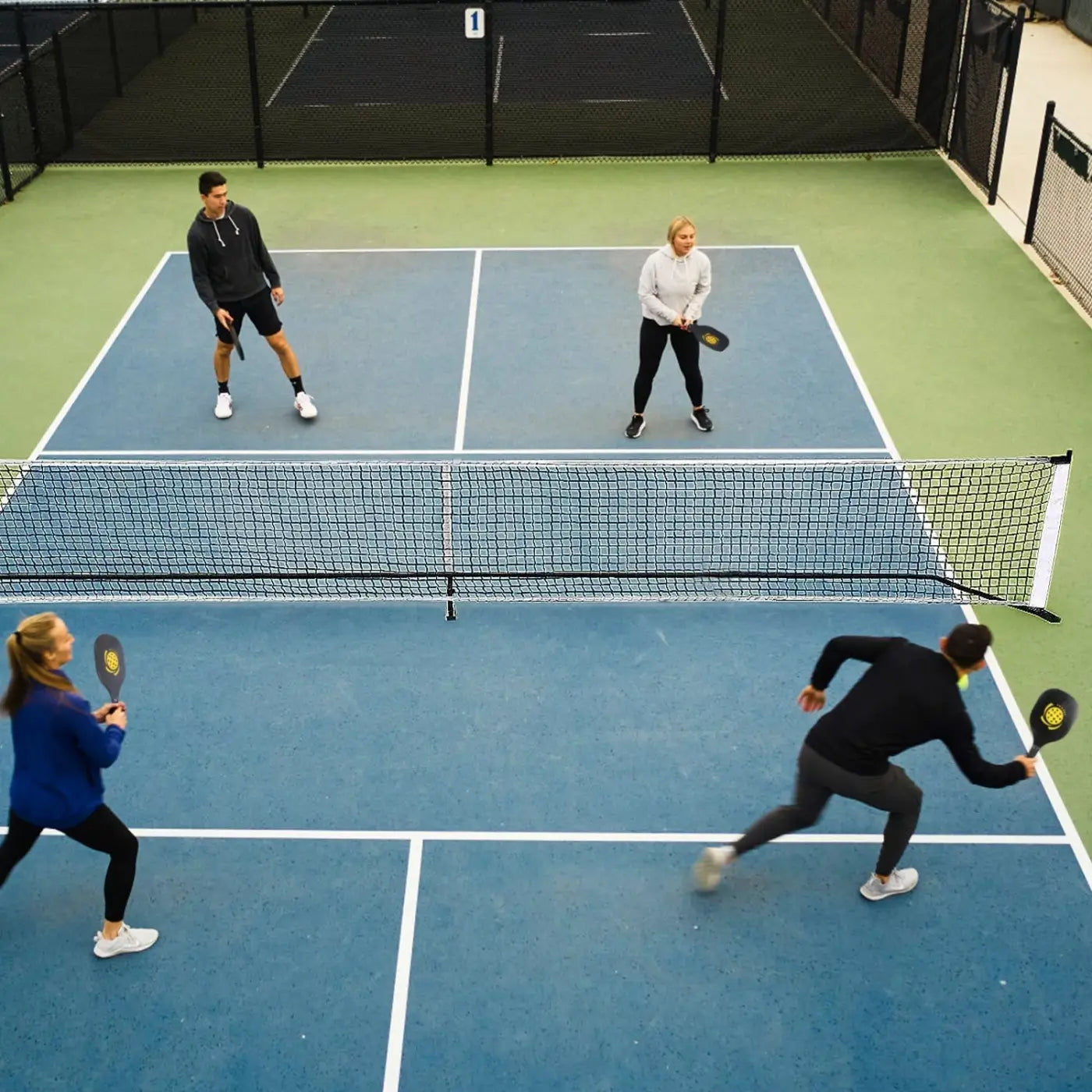 The Ball Depot ball game set: Portable Pickleball Net Set