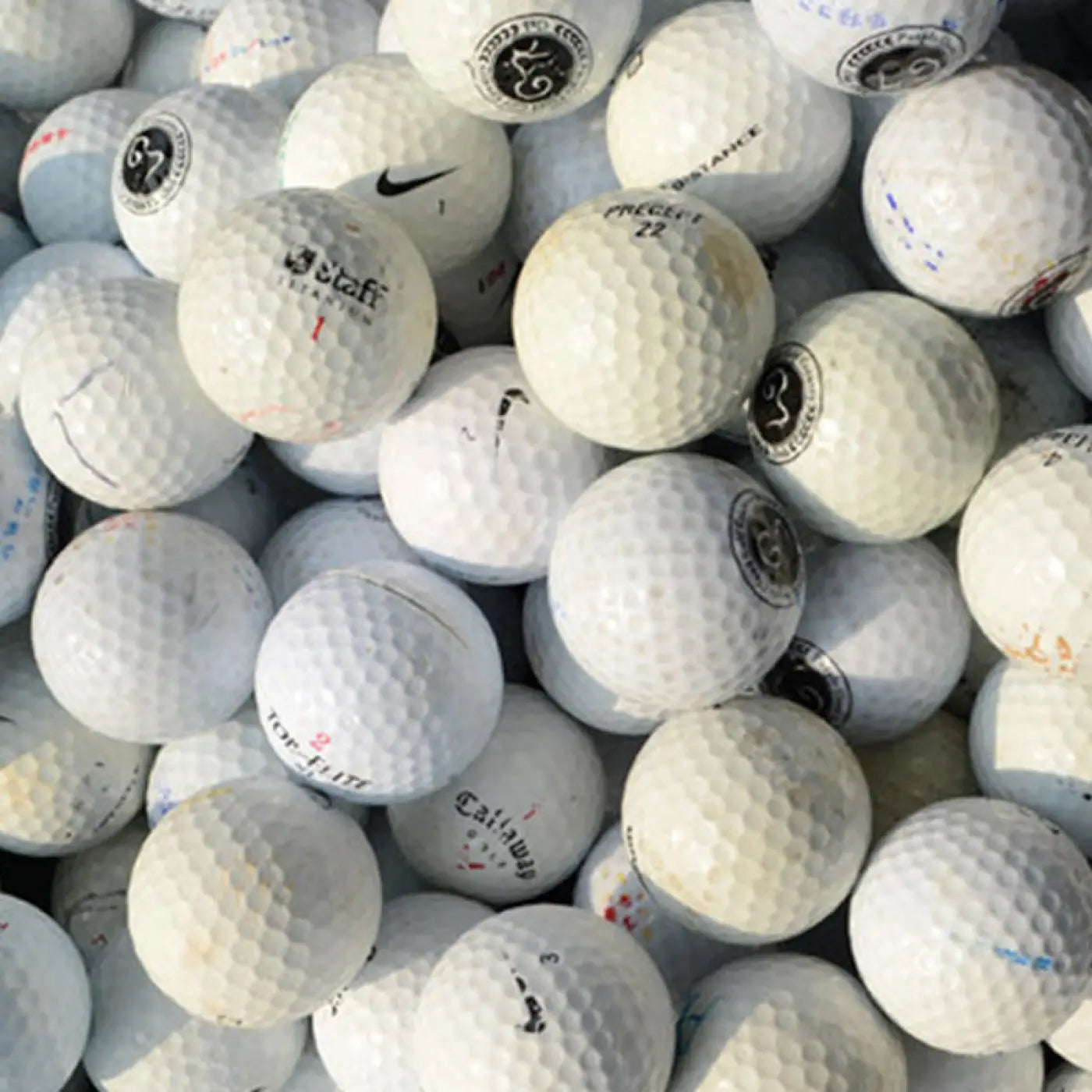 The Ball Depot golf ball: Practice Game Golf Ball