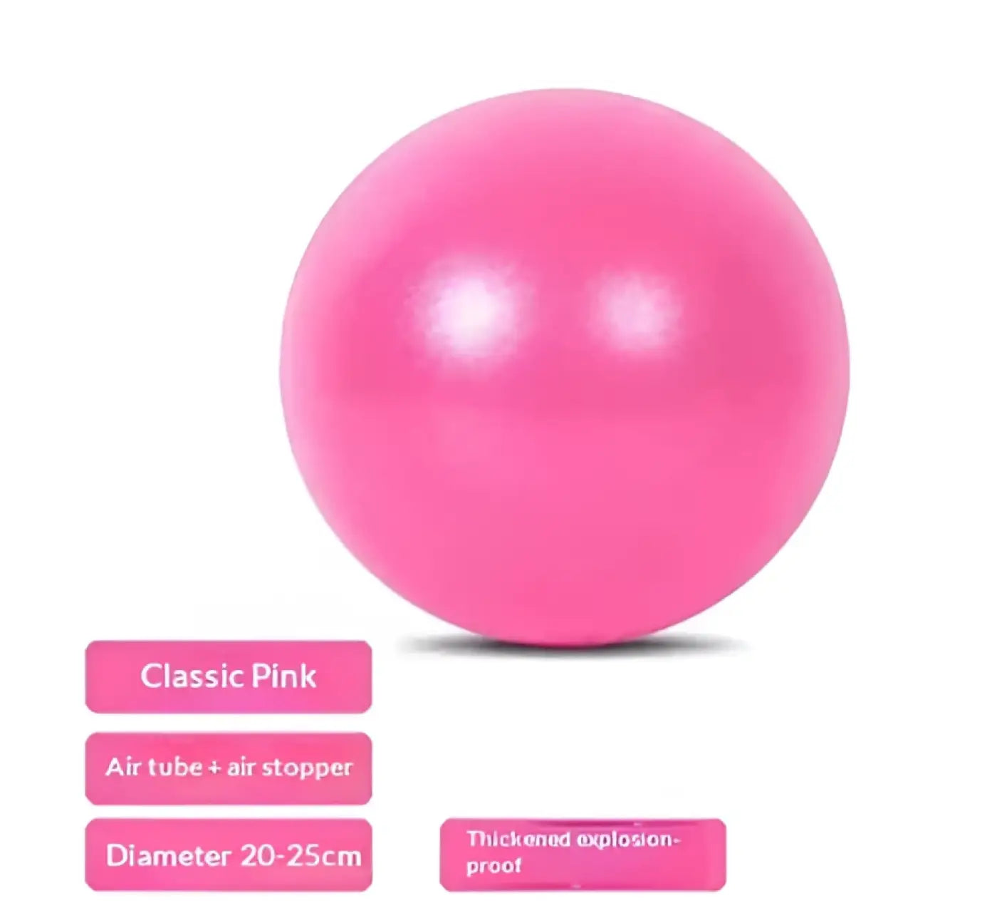 The Ball Depot yoga ball: Pregnant Women Explosion-Proof Elastic Yoga Ball