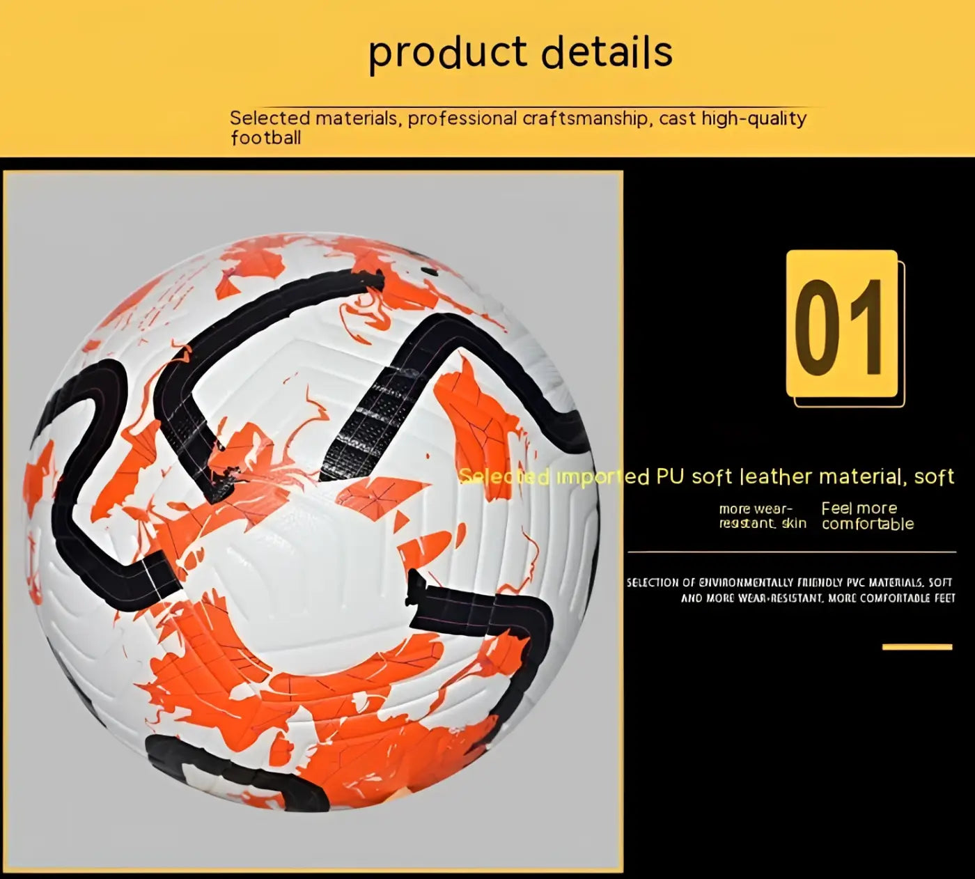 The Ball Depot soccer ball: Premier League Soccer Training Ball