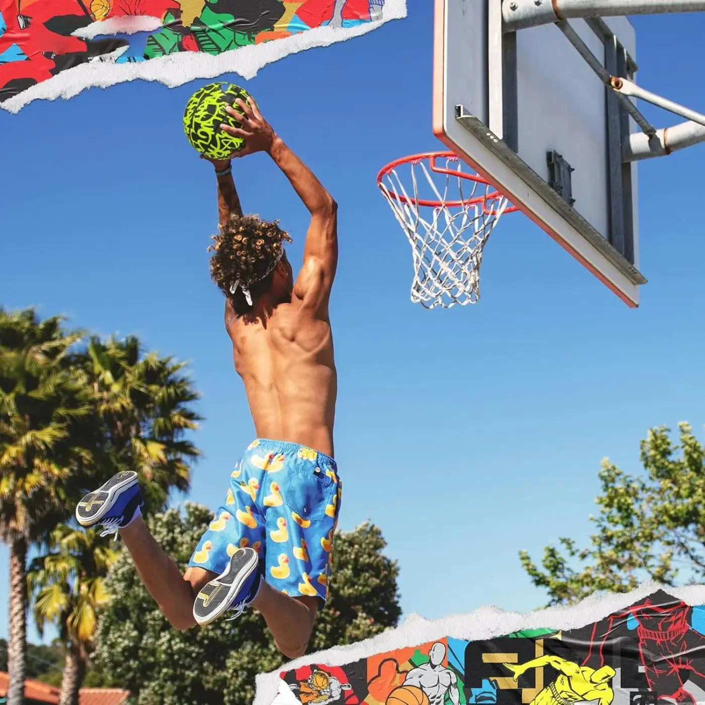 The Ball Depot basketball: Premium Design Rubber Basketball