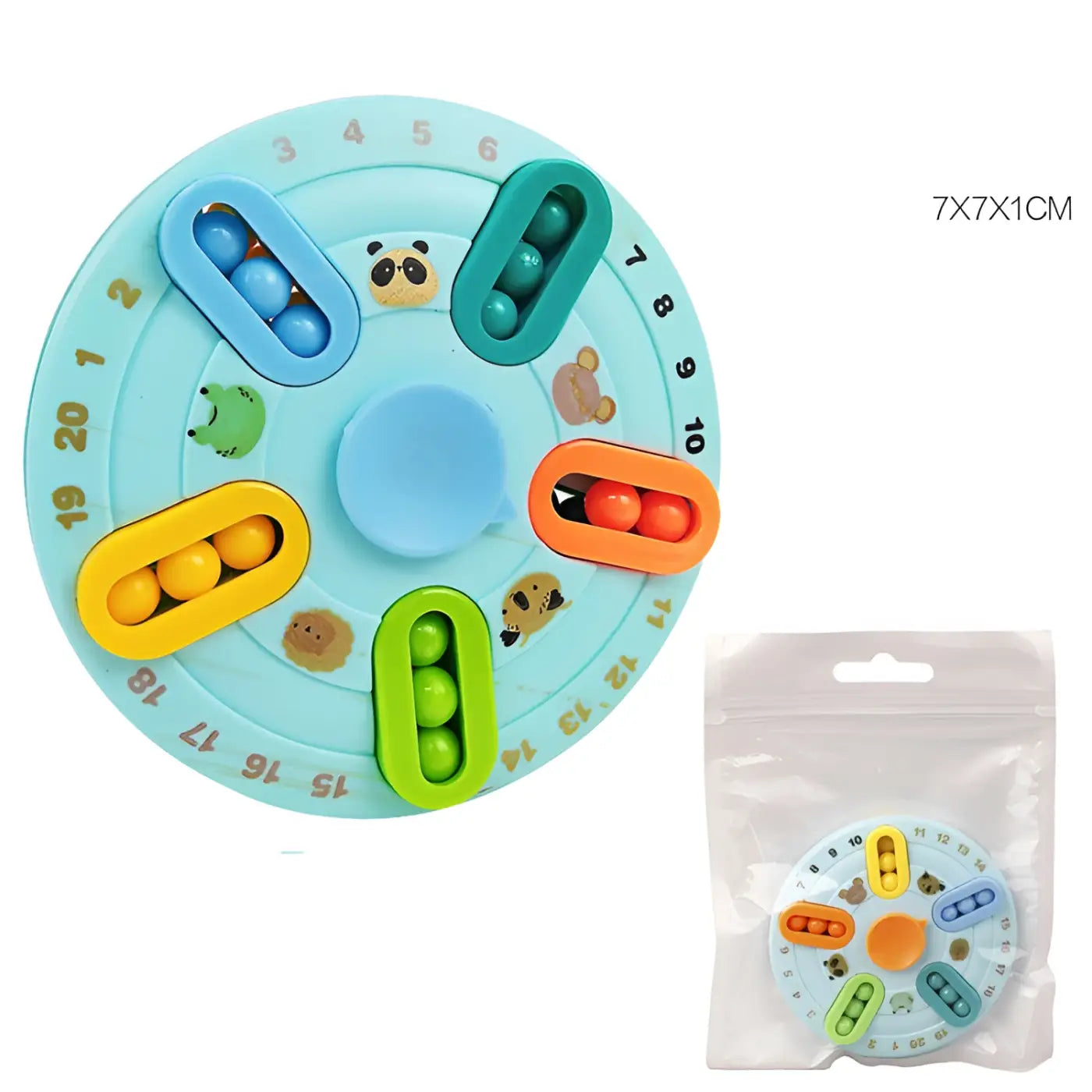 The Ball Depot puzzle ball: Pressure Relief Fingertip Ball Puzzle
