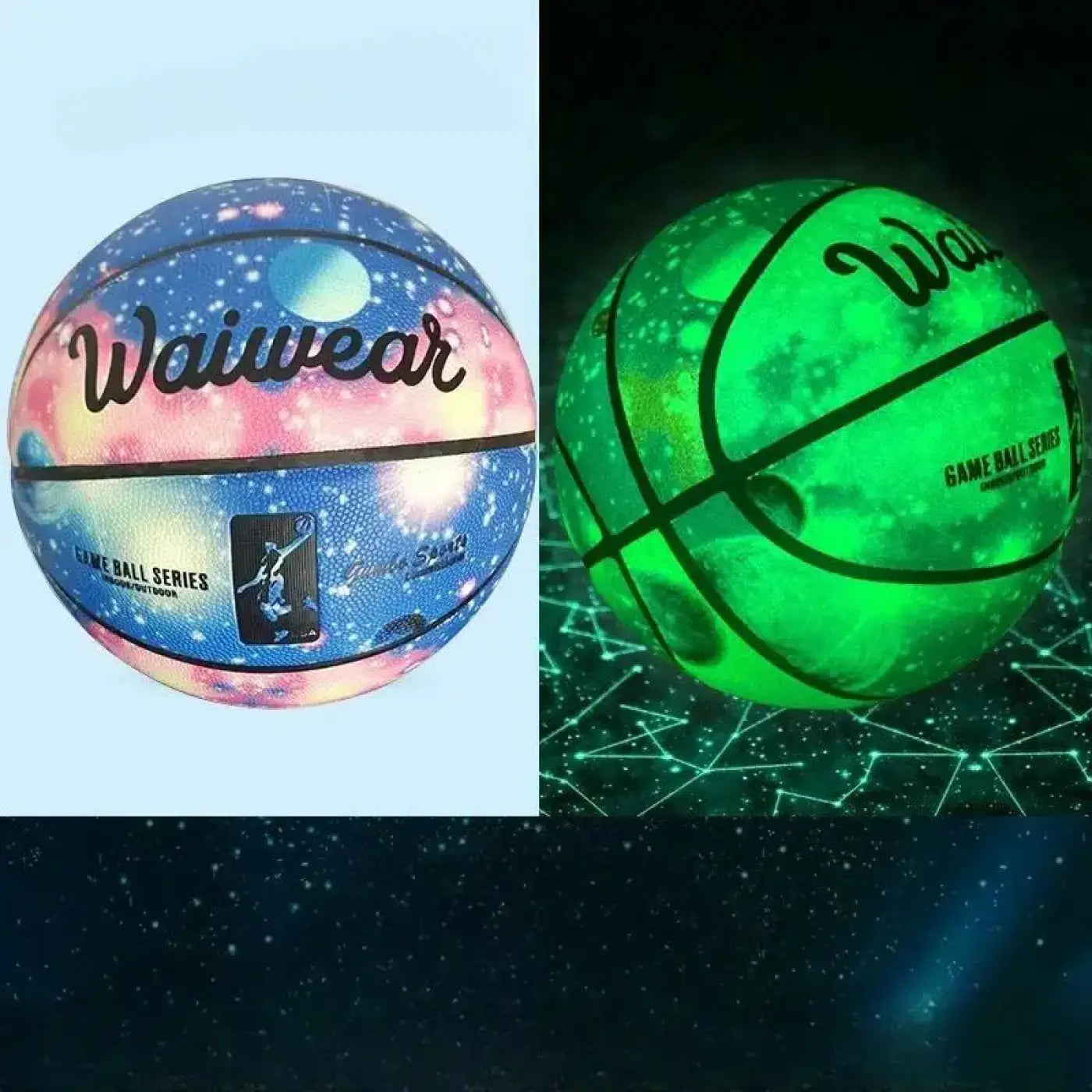 The Ball Depot basketball: Professional Glow-in-the-Dark Basketballs