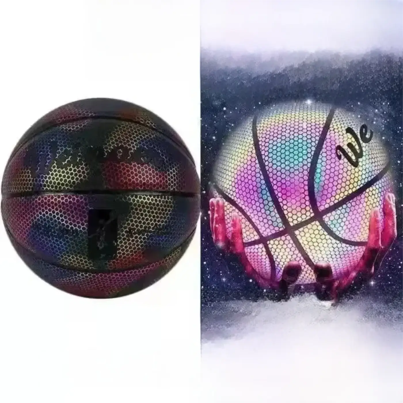 The Ball Depot basketball: Professional Glow-in-the-Dark Basketballs