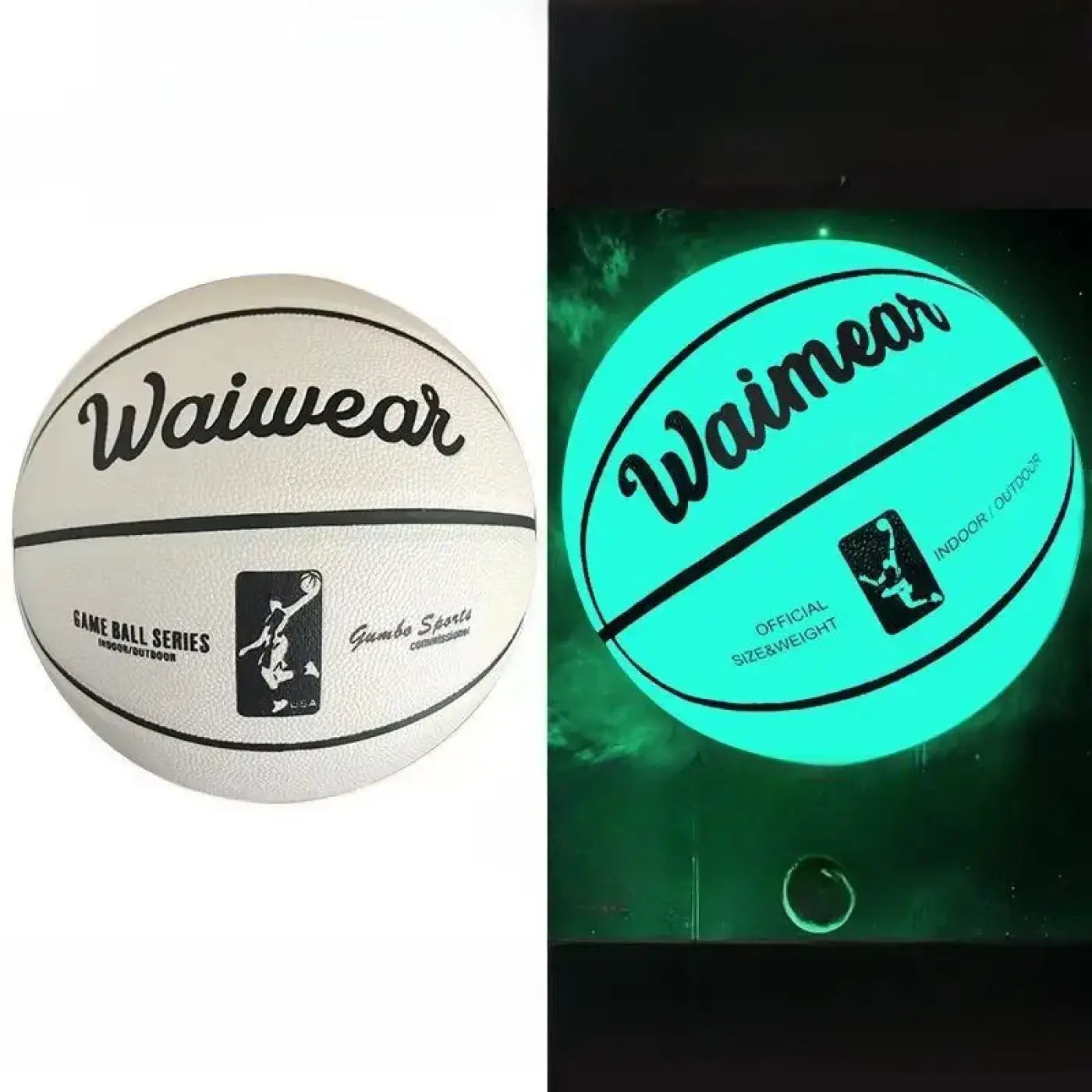 The Ball Depot basketball: Professional Glow-in-the-Dark Basketballs