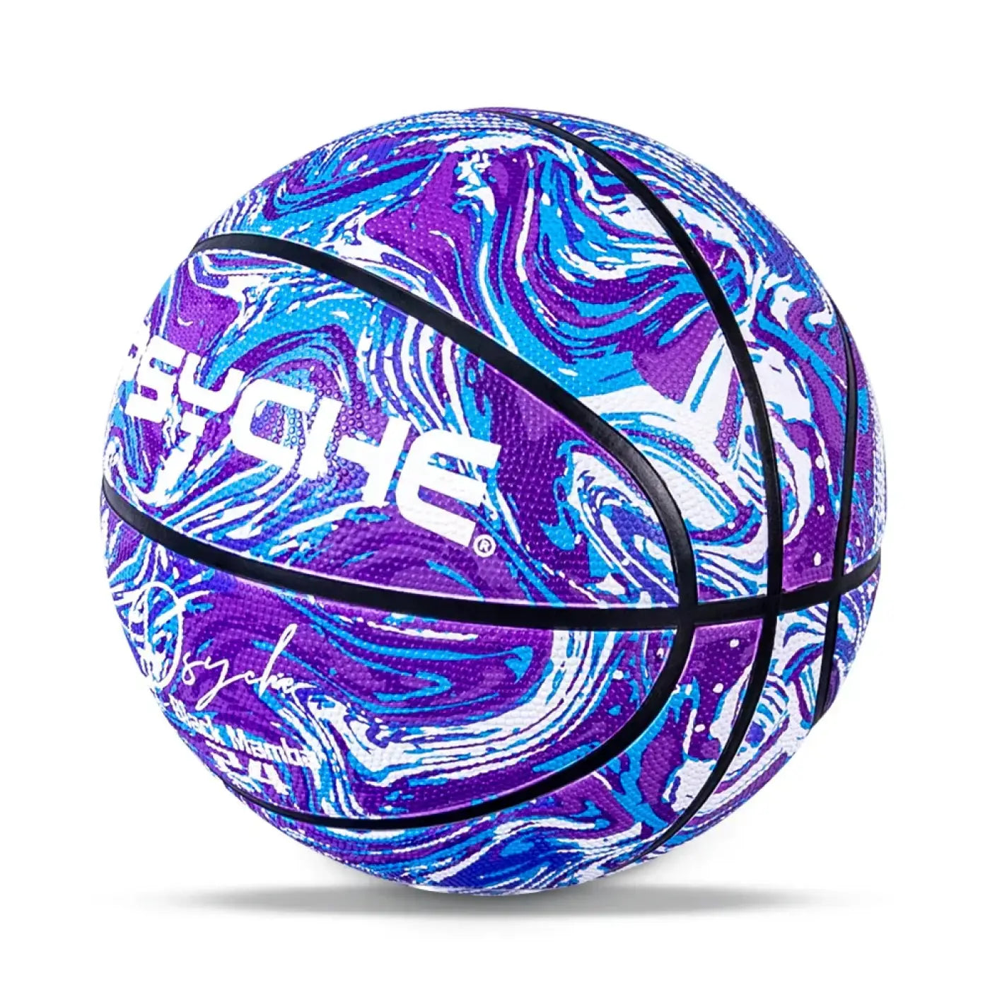 The Ball Depot basketball: PSYCHE Purple Official Size 7 Basketball
