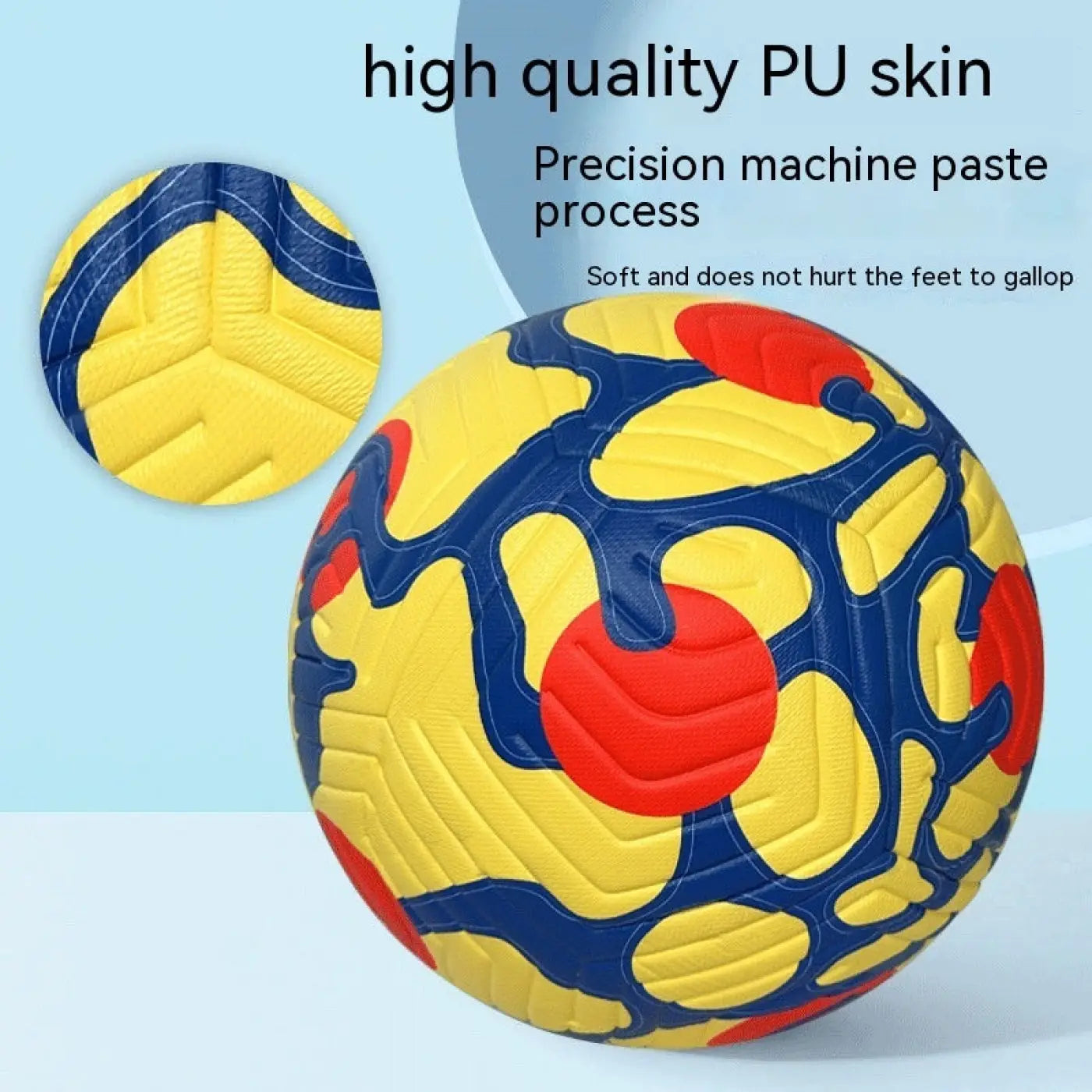 The Ball Depot soccer ball: Pu Leather Hot Fit Soccer Ball