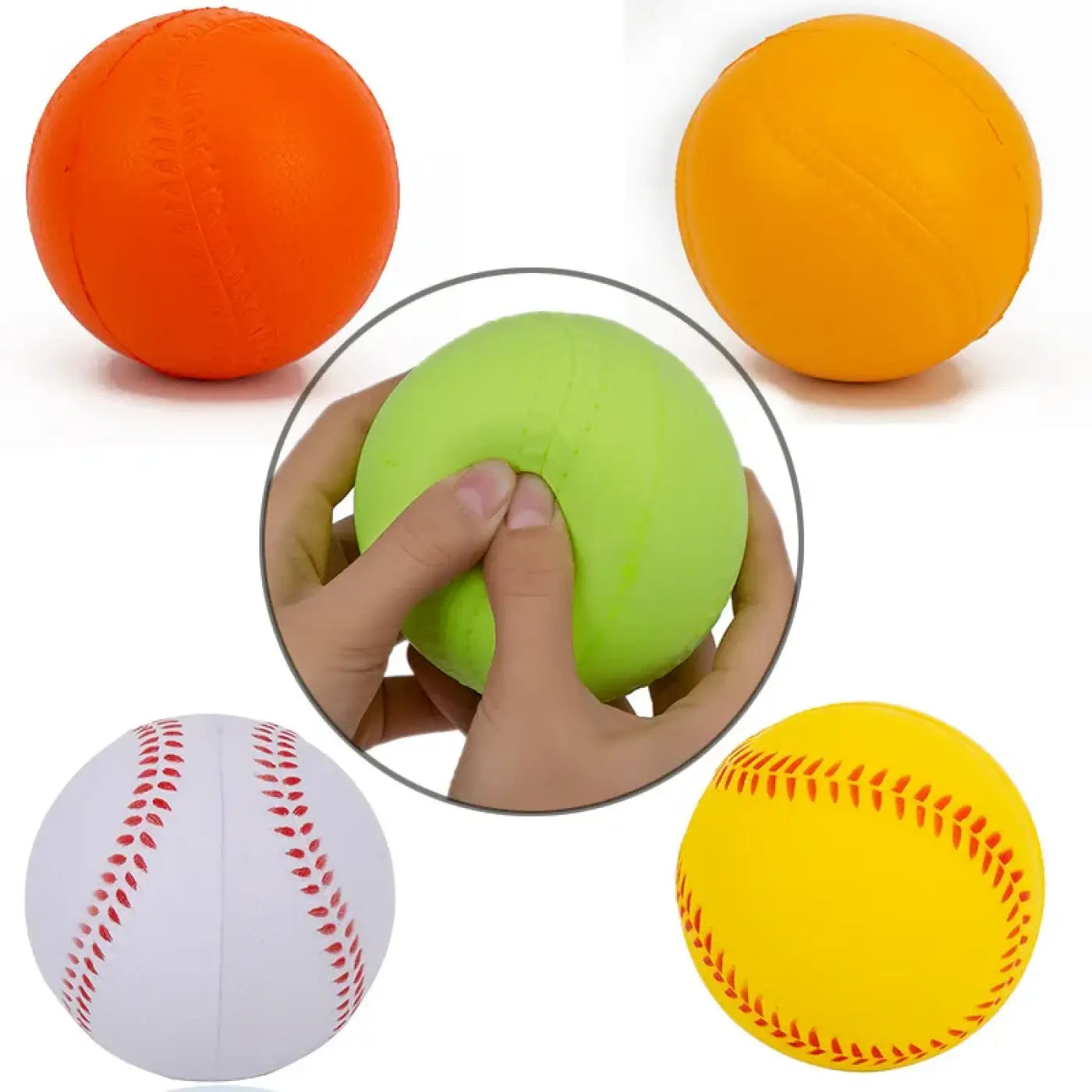 The Ball Depot softball: PU Soft Foam Softball