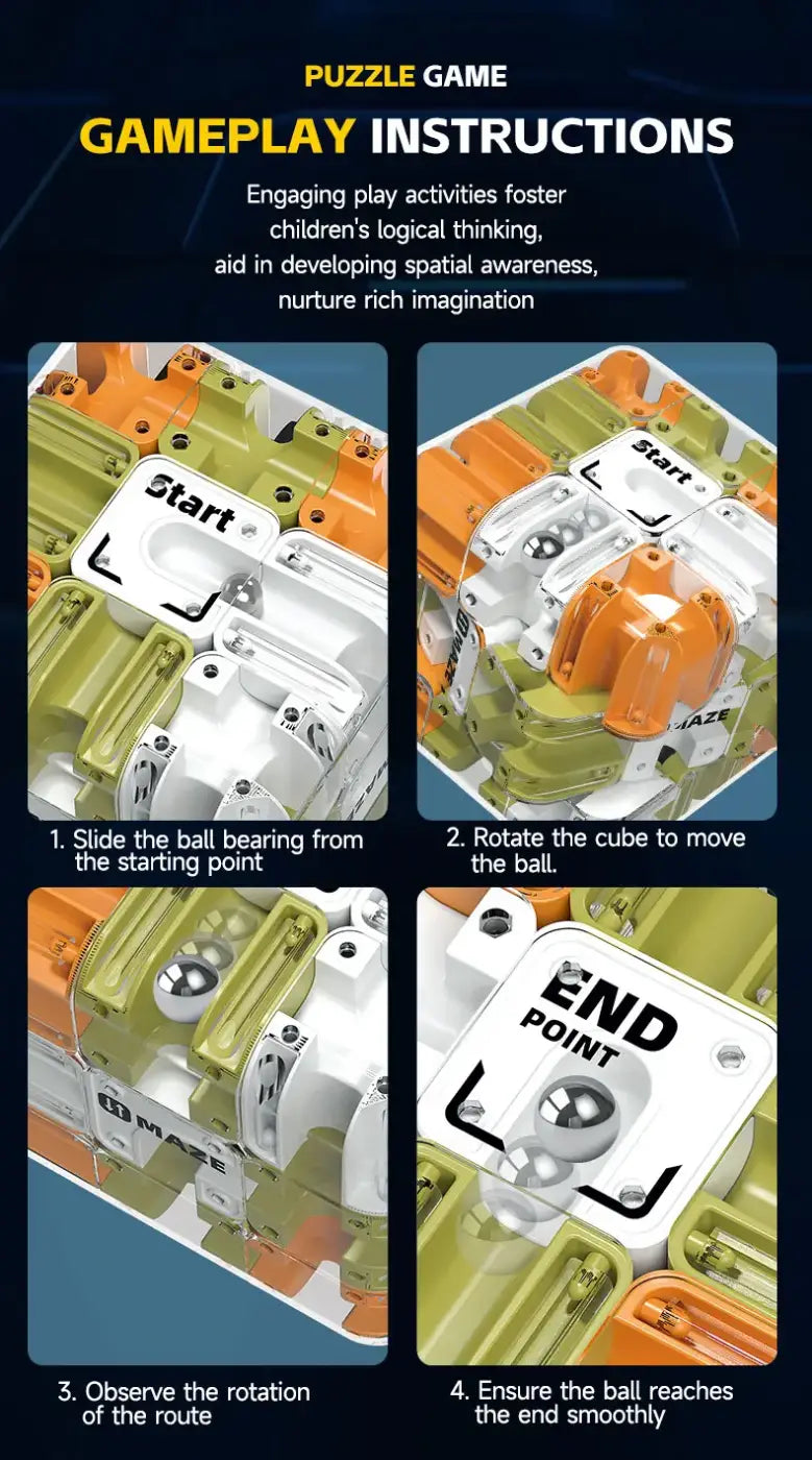 The Ball Depot puzzle ball: Puzzle Intelligence Cube