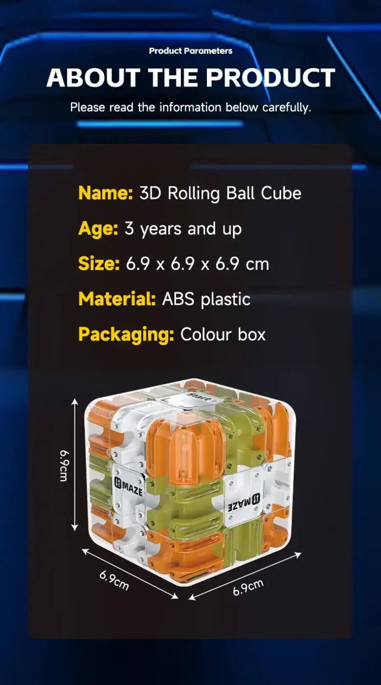 The Ball Depot puzzle ball: Puzzle Intelligence Cube