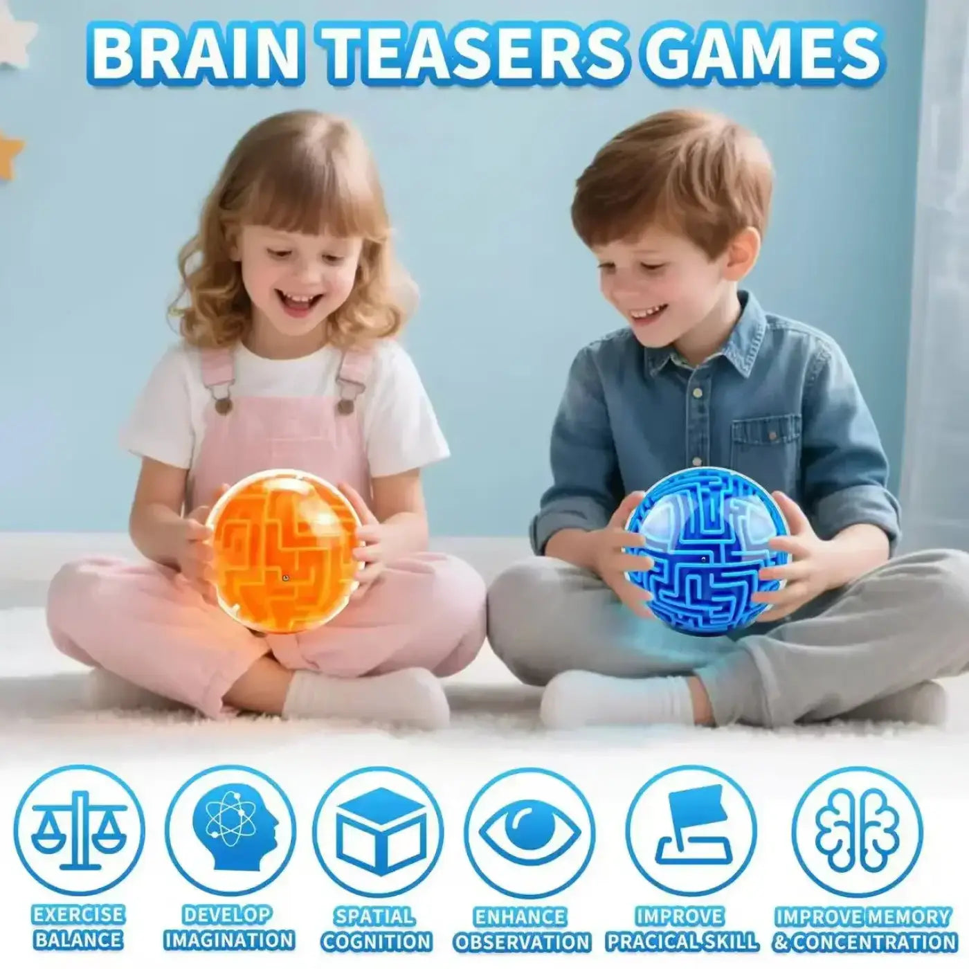 The Ball Depot puzzle ball: Puzzle Intelligence Cube