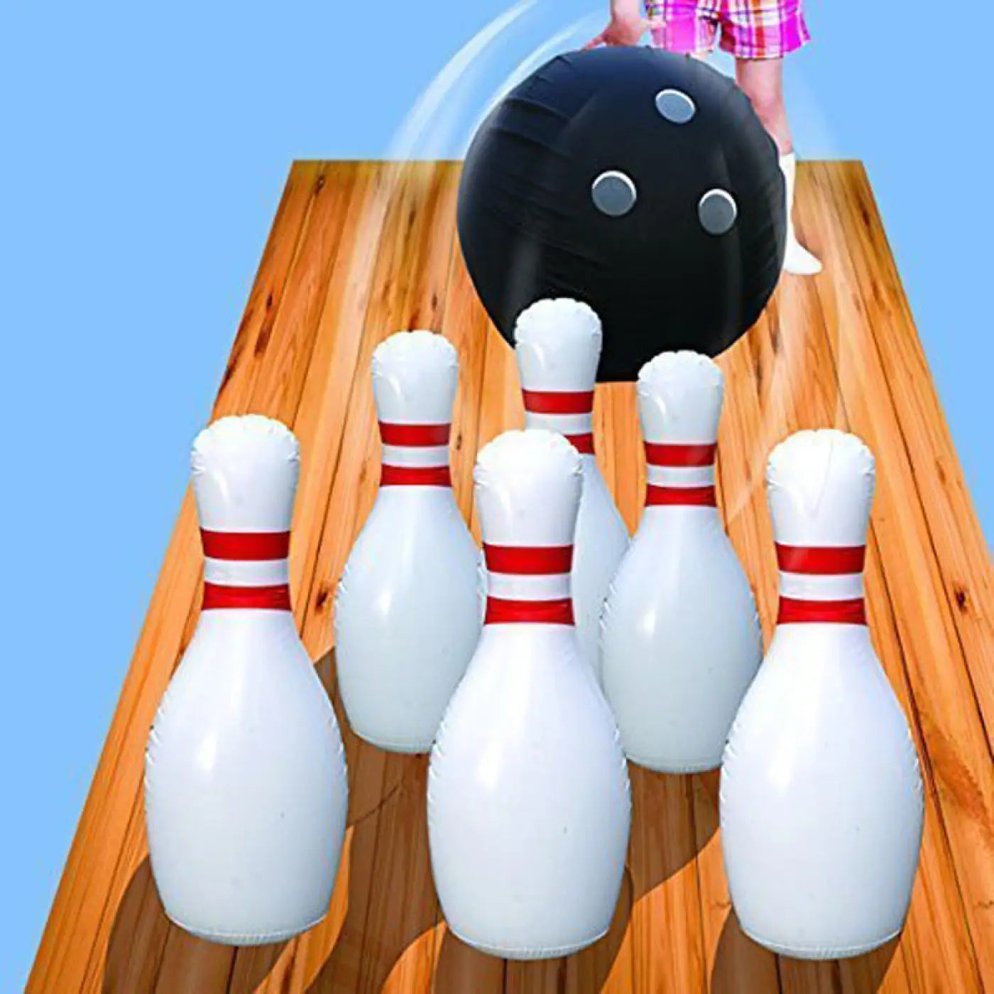 The Ball Depot bowling: PVC Inflatable Bowling Set