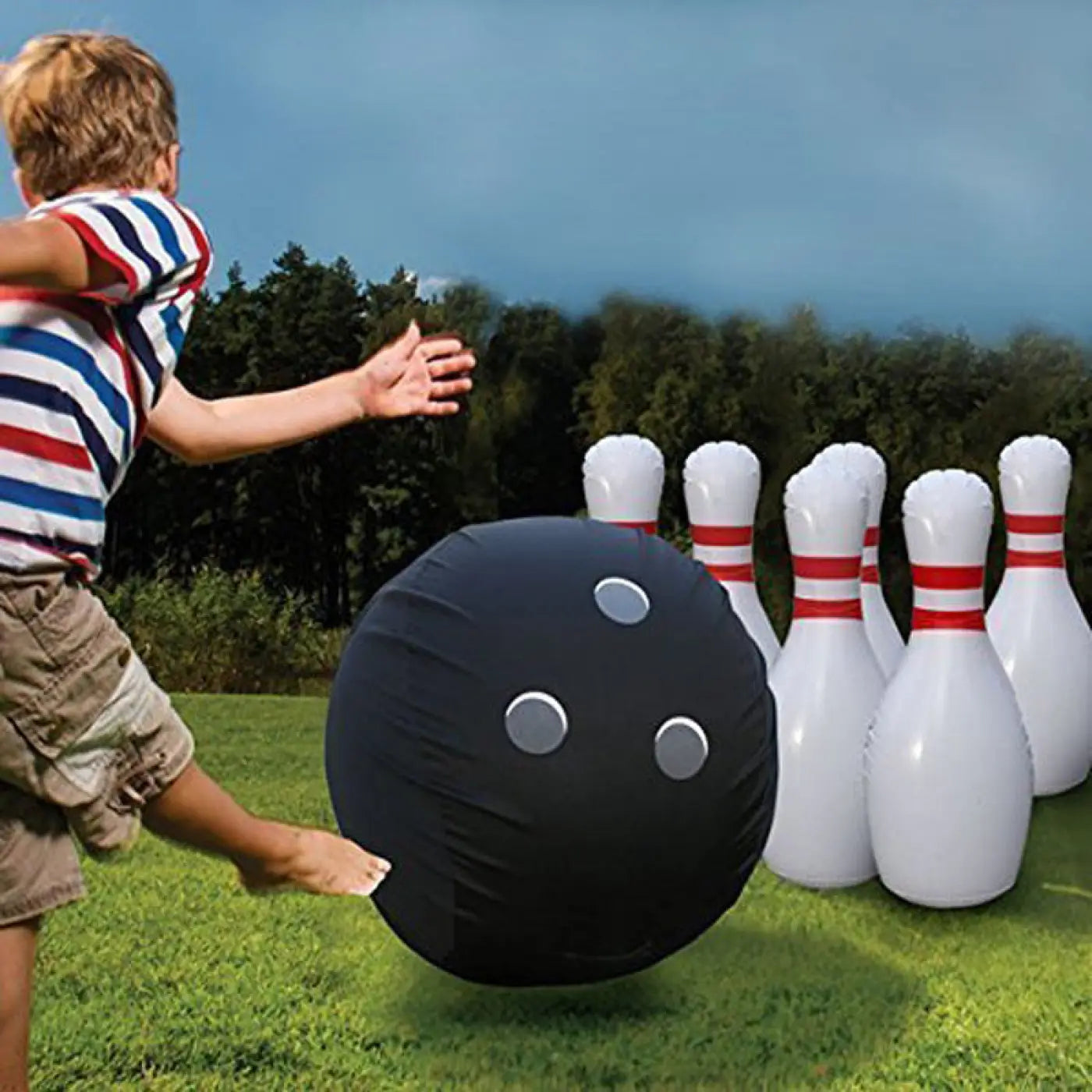 The Ball Depot bowling: PVC Inflatable Bowling Set