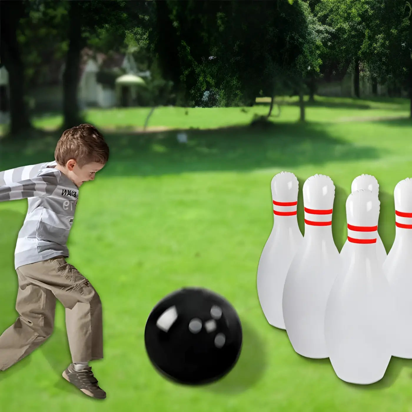 The Ball Depot bowling: PVC Inflatable Bowling Set