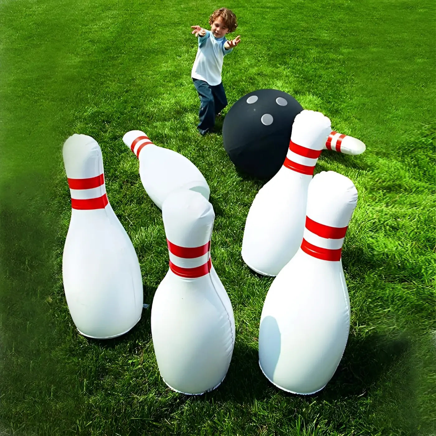 The Ball Depot bowling: PVC Inflatable Bowling Set