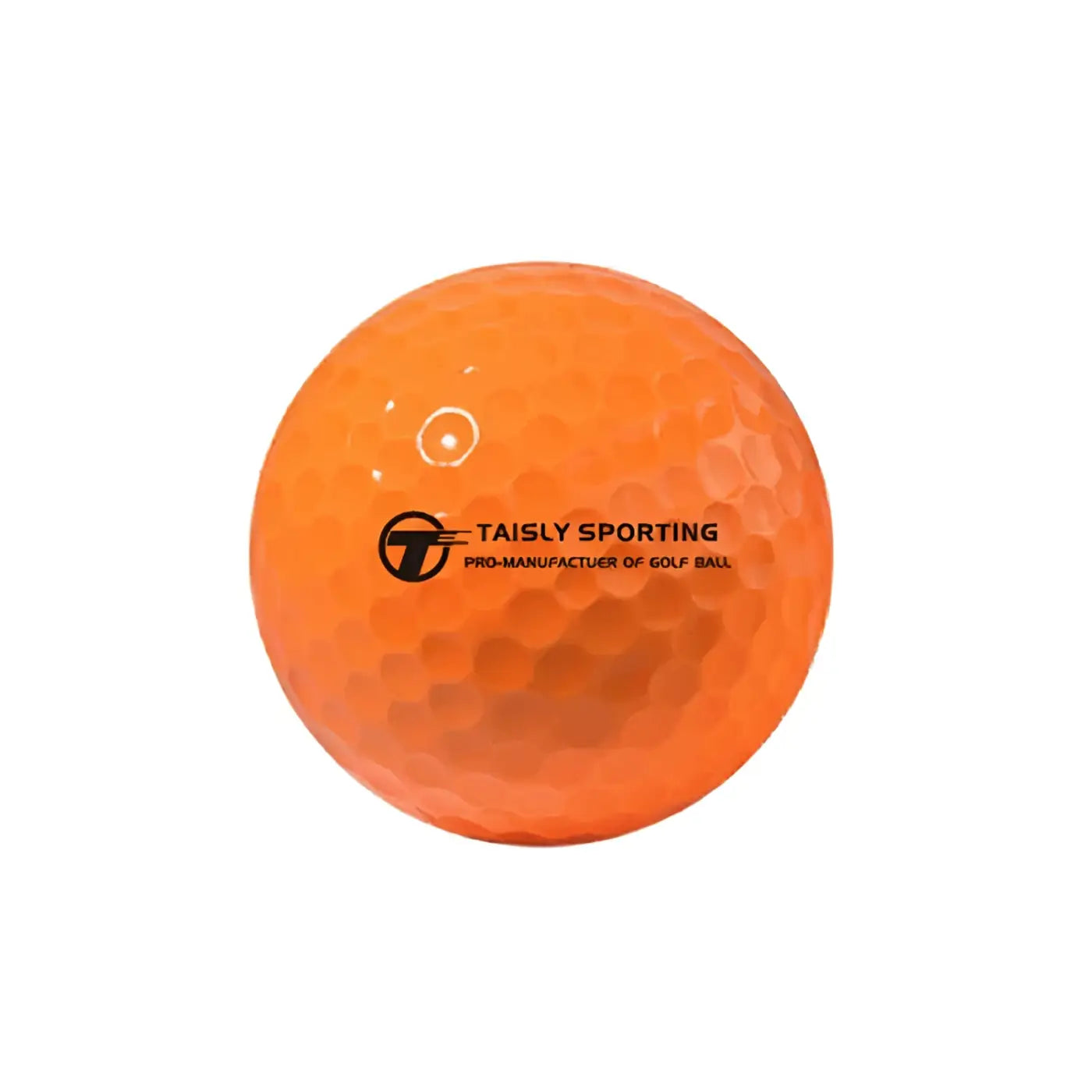 The Ball Depot golf ball: Quality Orange Surlyn Cover Glow Practice Golf Balls
