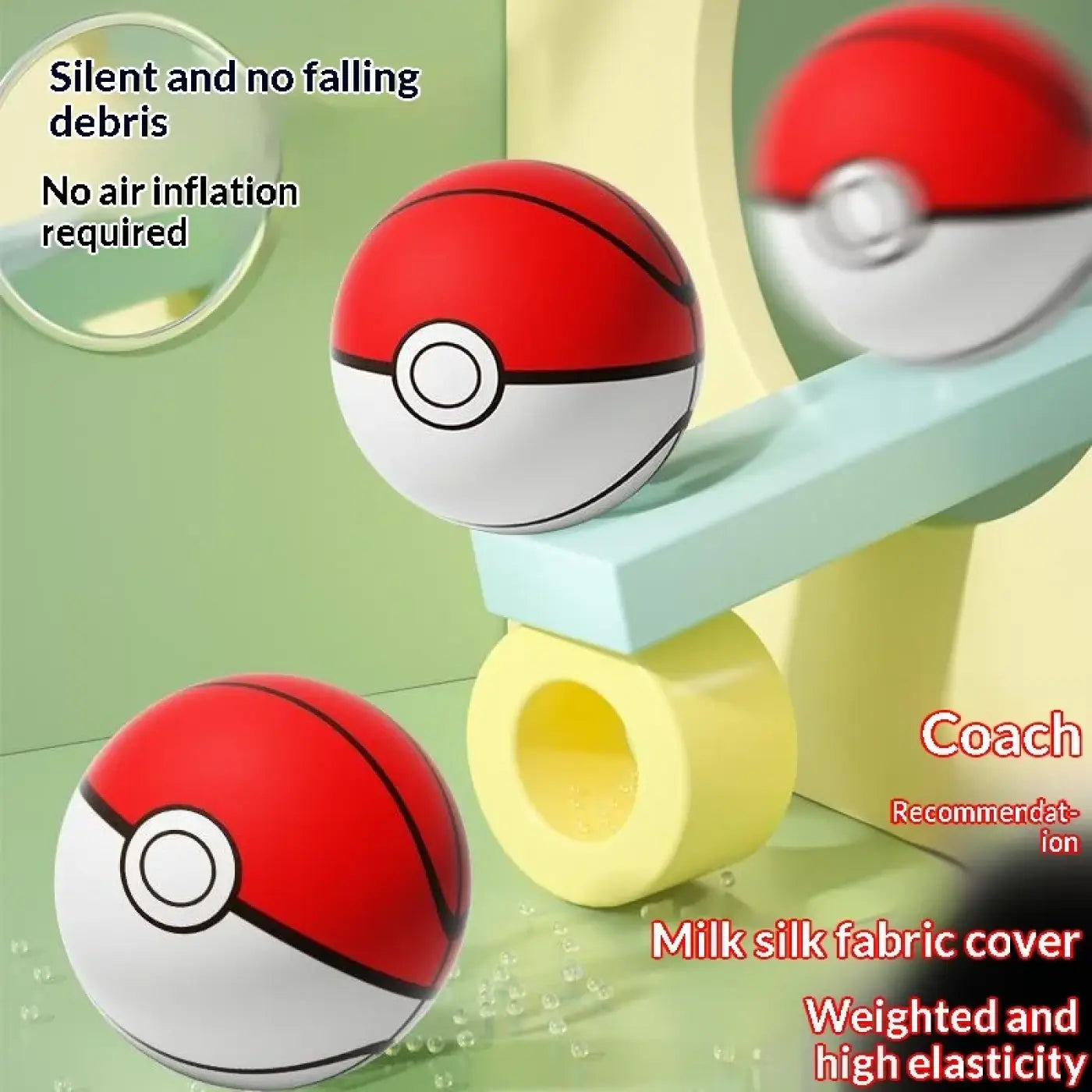 The Ball Depot bouncy ball: Quiet Foam Ball with Cartoon Design