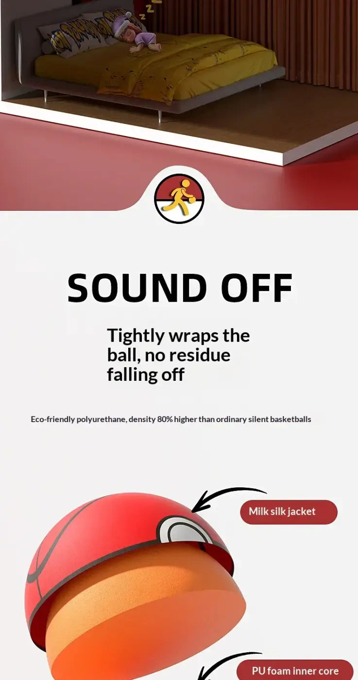 The Ball Depot bouncy ball: Quiet Foam Ball with Cartoon Design