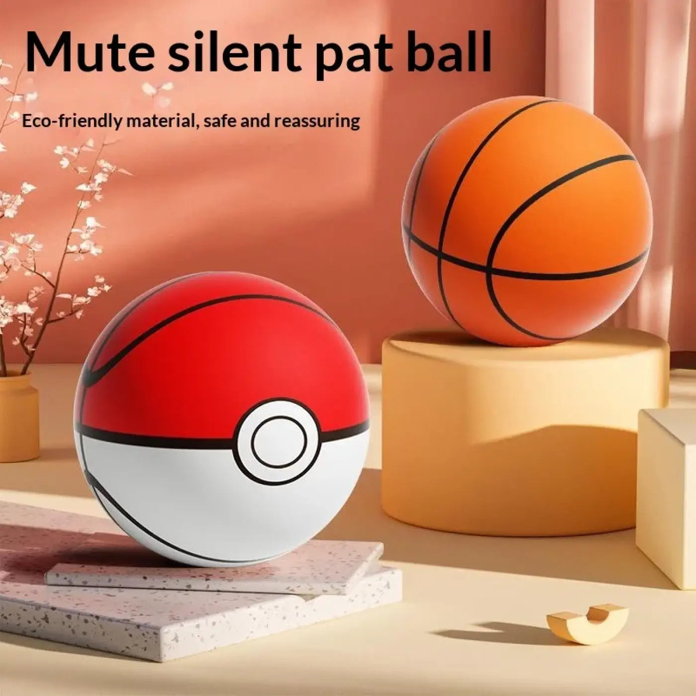The Ball Depot bouncy ball: Quiet Foam Ball with Cartoon Design