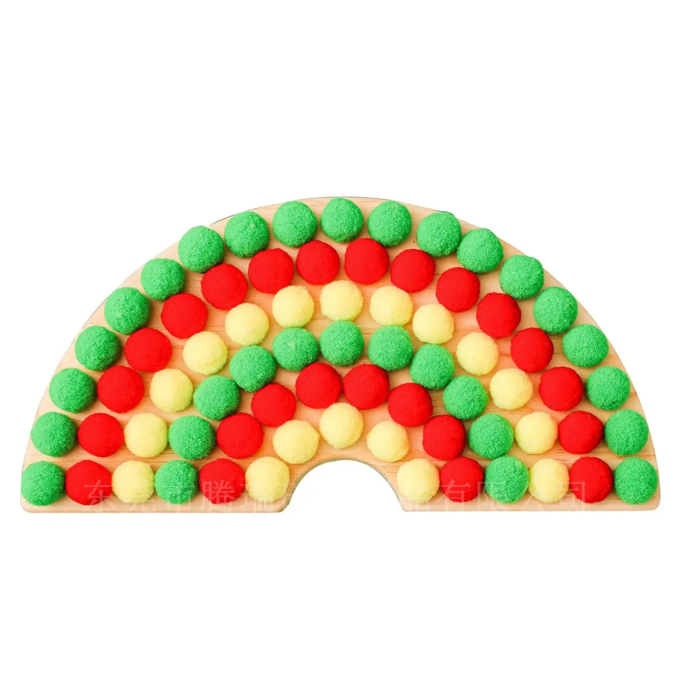 The Ball Depot children game: Rainbow Building Blocks Pinch Ball Toy For Children