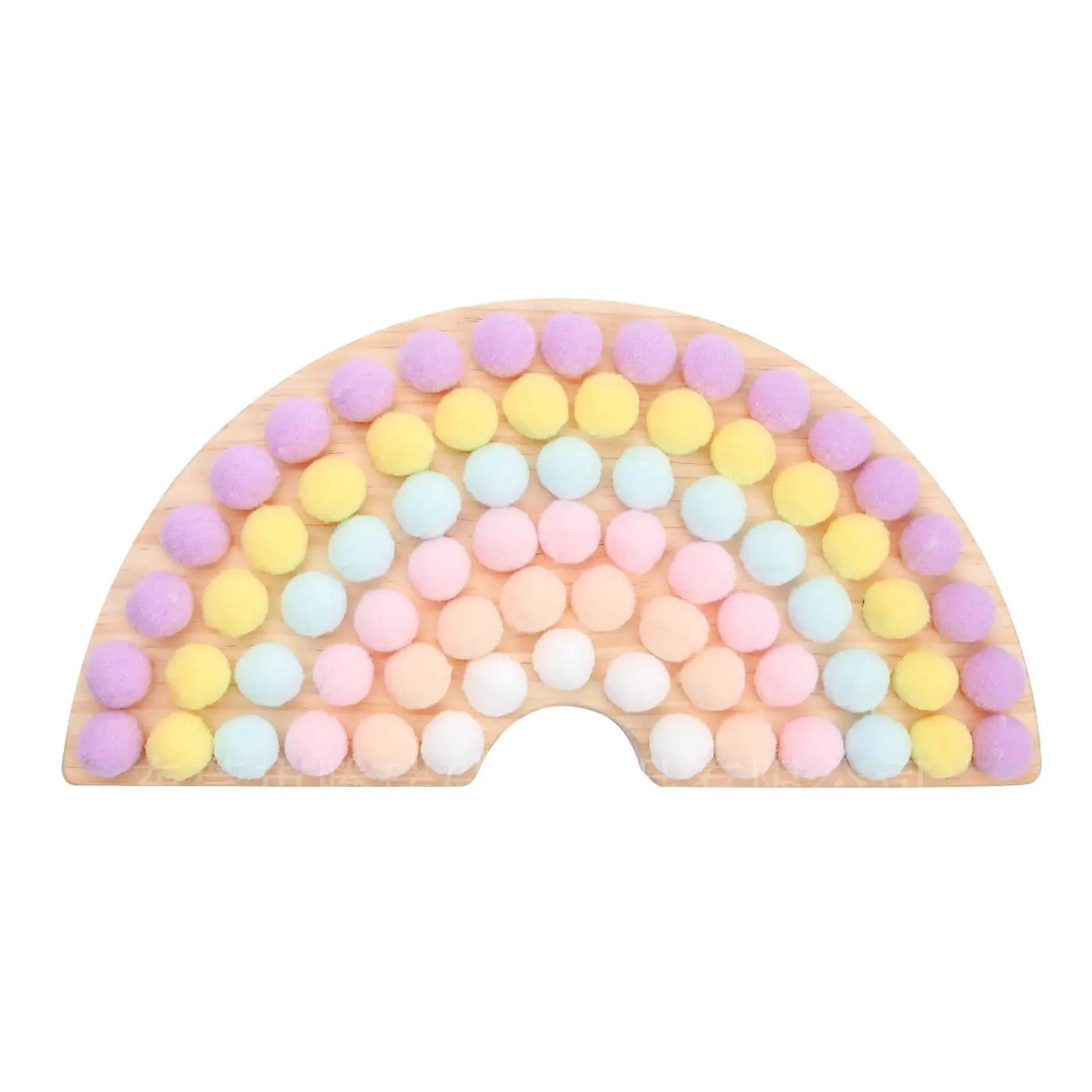 The Ball Depot children game: Rainbow Building Blocks Pinch Ball Toy For Children