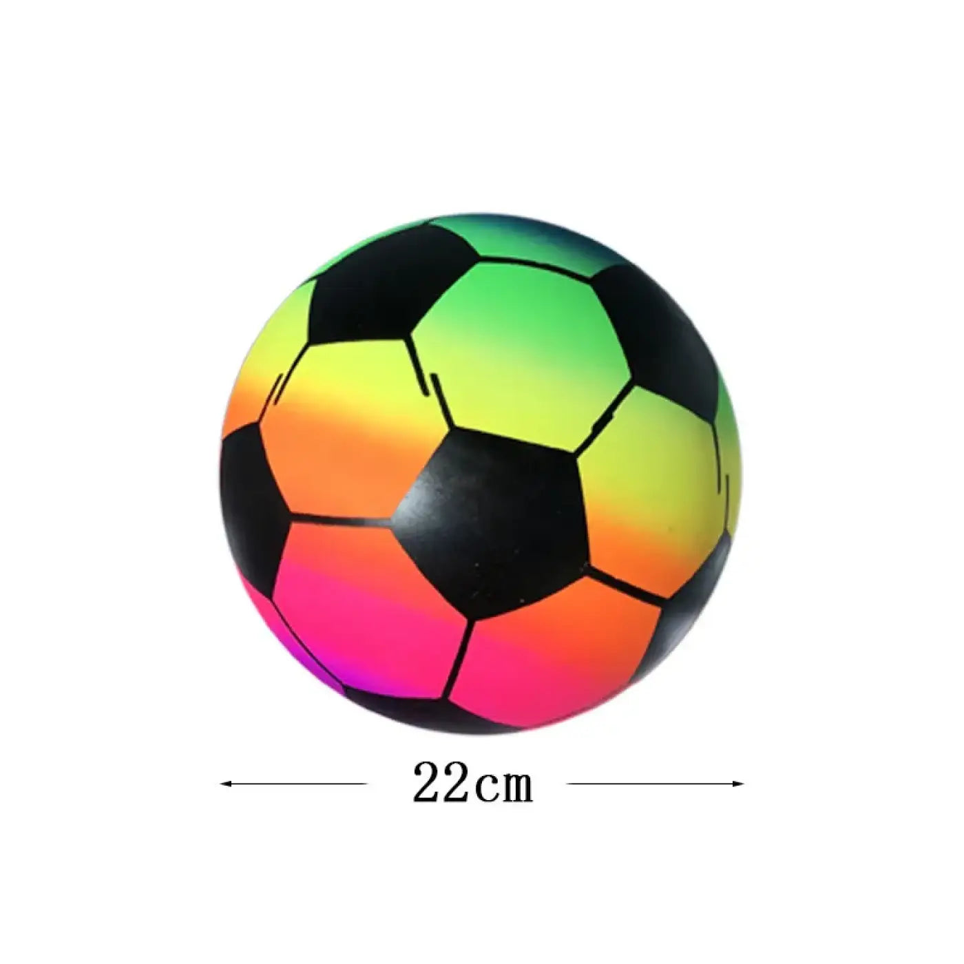 The Ball Depot : Rainbow Ball Indoor and outdoor racket ball Inflatable leather ball Flower colored ball Multiple colored patterns 2pcs